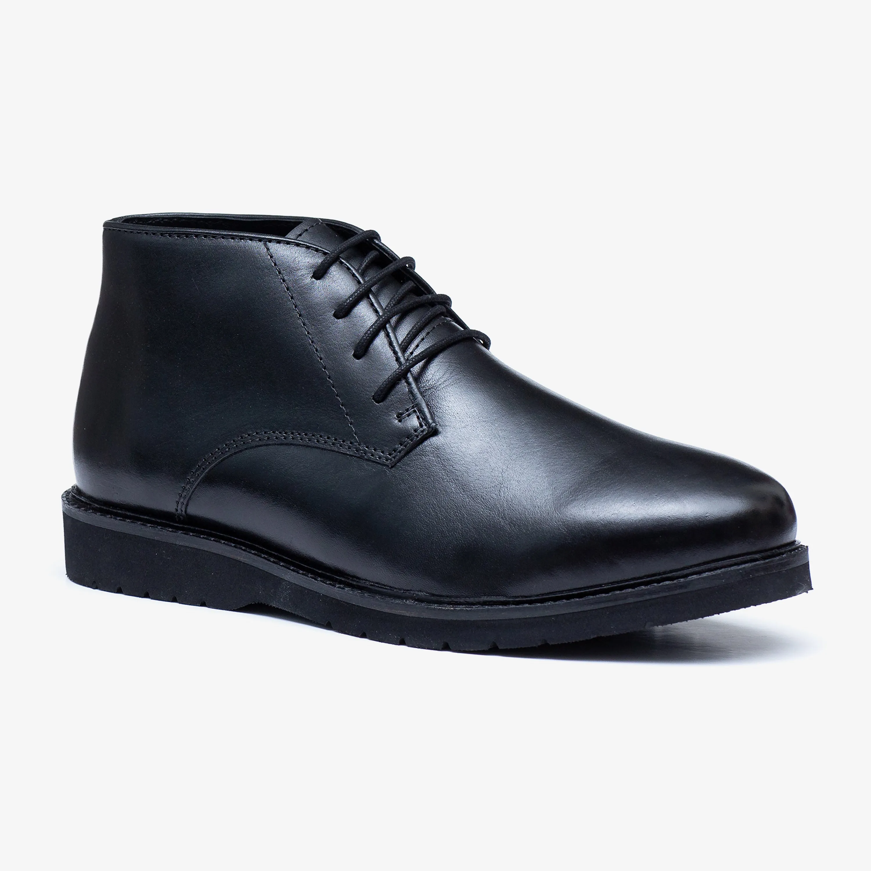 Men's Wide Fit Tredd Well William 22757 Leather Dress Boots - Black sold by Wide Fit Shoes product image thumbnail 3