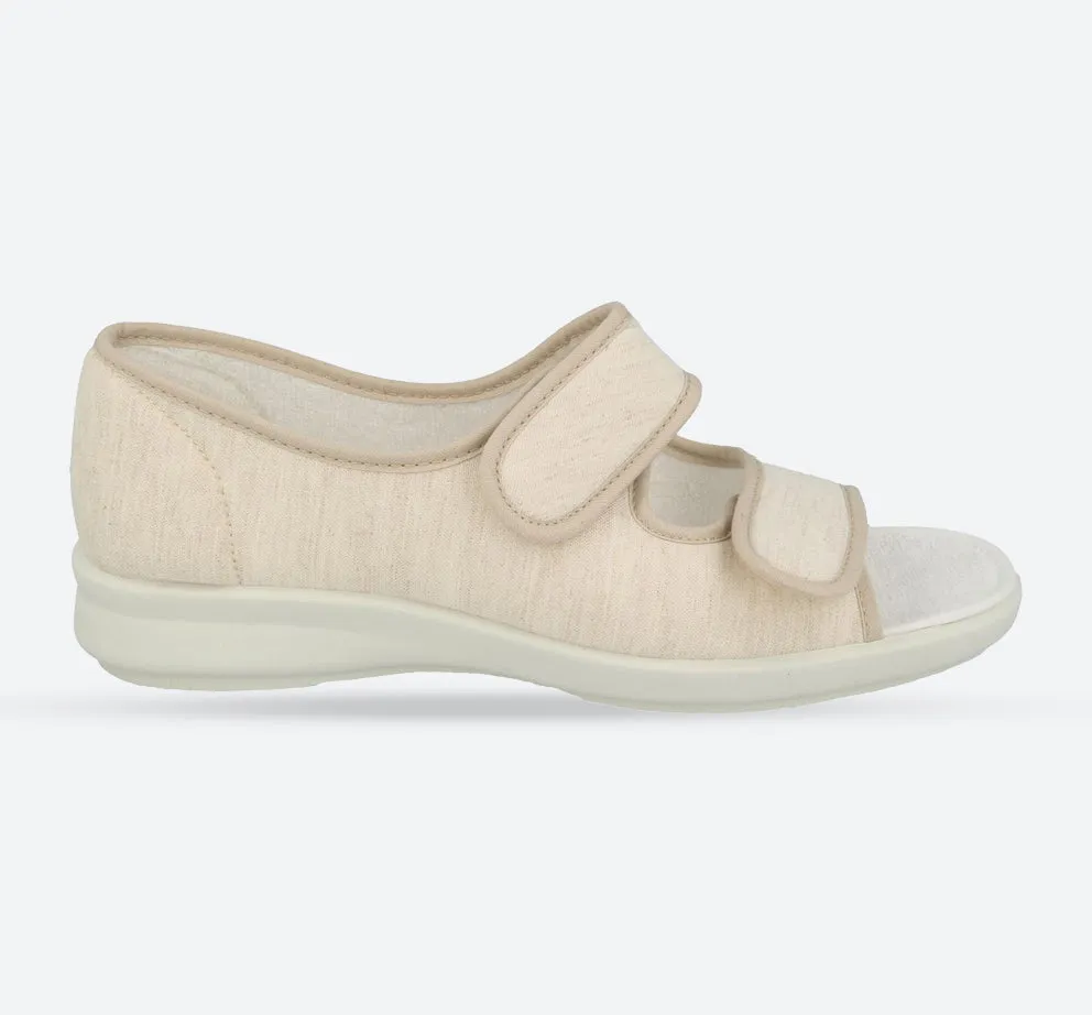 Womens Wide Fit DB Cora Canvas Shoes sold by Wide Fit Shoes