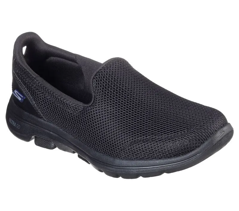 Womens Wide Fit Skechers Go Walk 5-15901 Performance Walking Slip On Trainers sold by Wide Fit Shoes product image thumbnail 3