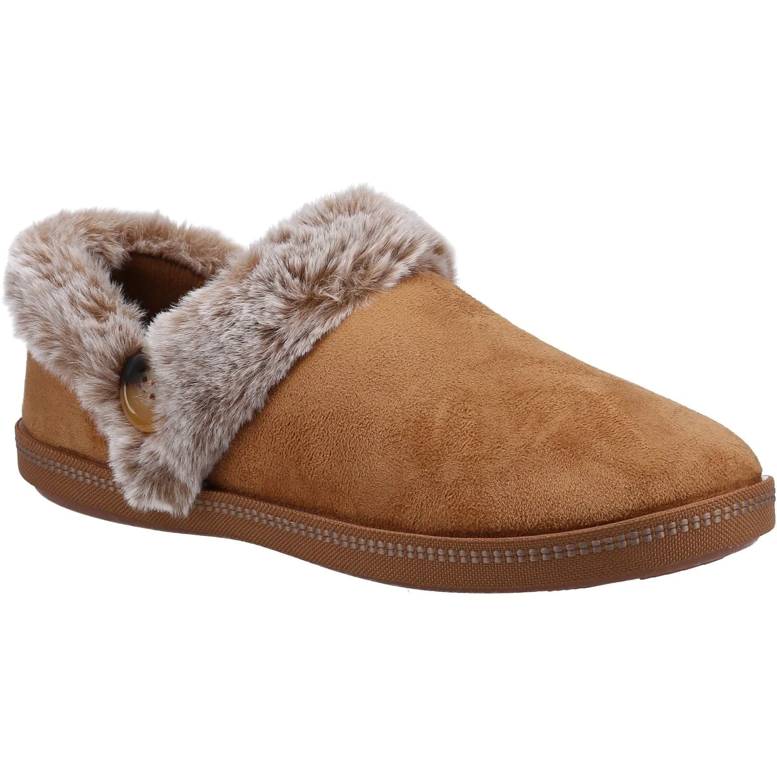 Women's Wide Fit Skechers 167219 Cozy Campfire Fresh Toast Slippers sold by Wide Fit Shoes product image thumbnail 3