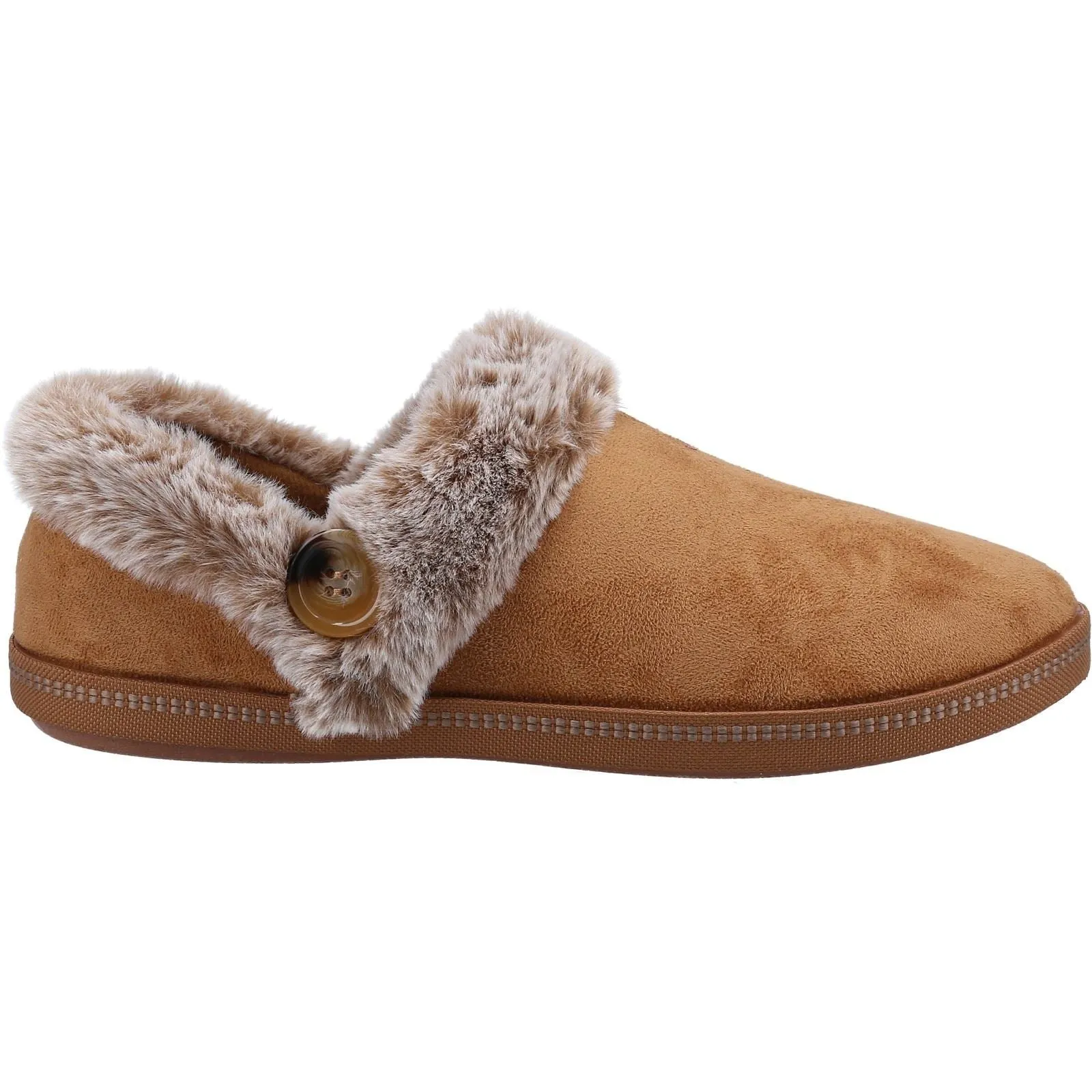Women's Wide Fit Skechers 167219 Cozy Campfire Fresh Toast Slippers sold by Wide Fit Shoes product image thumbnail 2