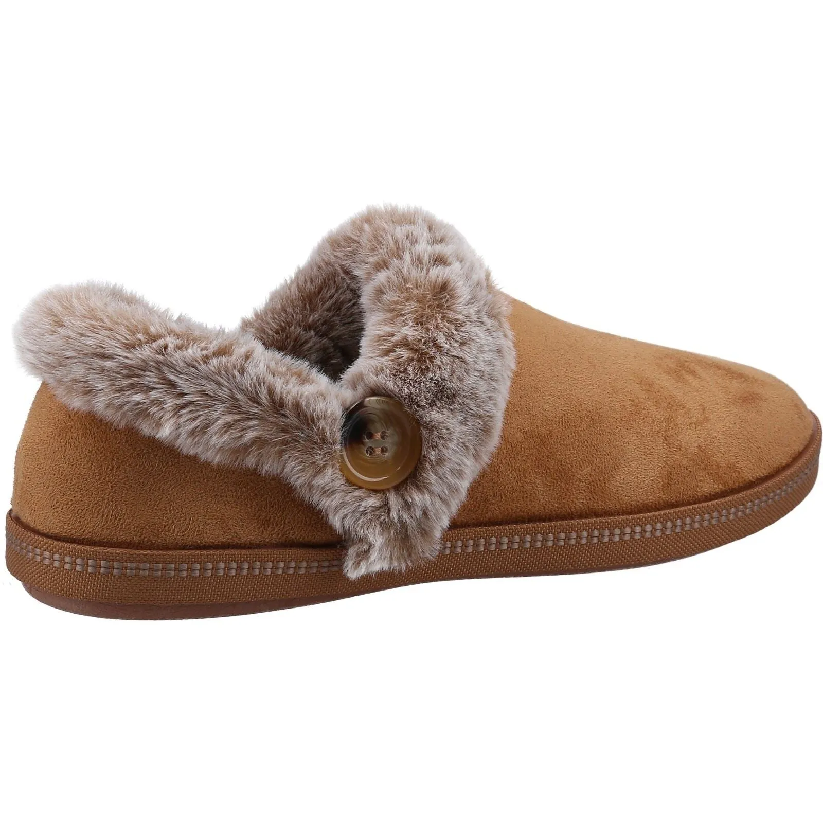 Women's Wide Fit Skechers 167219 Cozy Campfire Fresh Toast Slippers sold by Wide Fit Shoes product image thumbnail 5