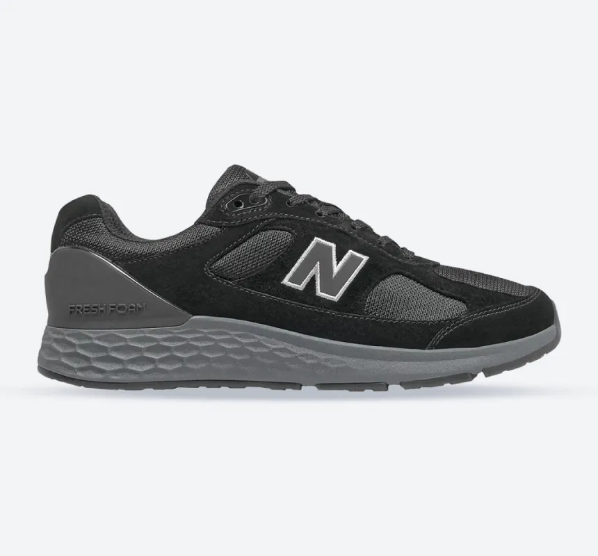 Mens Wide Fit New Balance MW1880 Walking Trainers - Black sold by Wide Fit Shoes