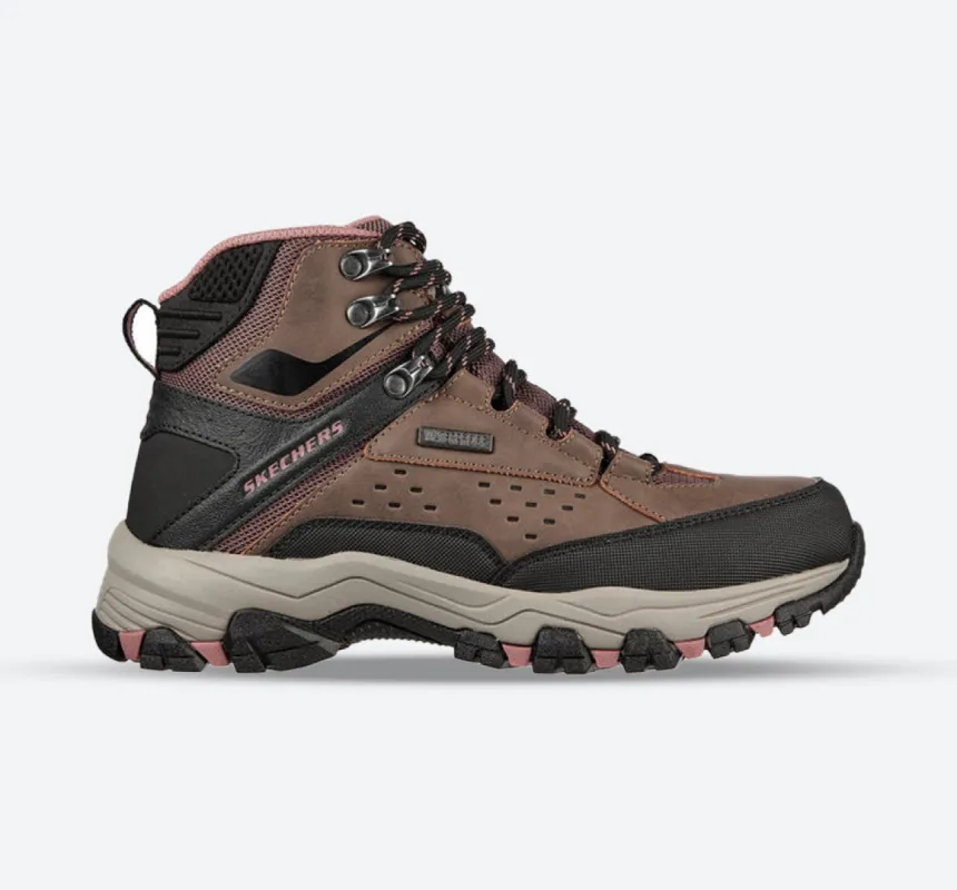 Women's Wide Fit Skechers 2E |Relaxed Fit| 158257 Selmen Hiking Waterproof Outdoor Boots sold by Wide Fit Shoes