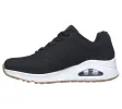 Women's Wide Fit Skechers 73690 Uno - Stand On Air Walking Street Wear Trainers sold by Wide Fit Shoes