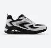 Women's Wide Fit Skechers 177424 Tres Air Uno Street Fl Air Trainers - Black/White sold by Wide Fit Shoes