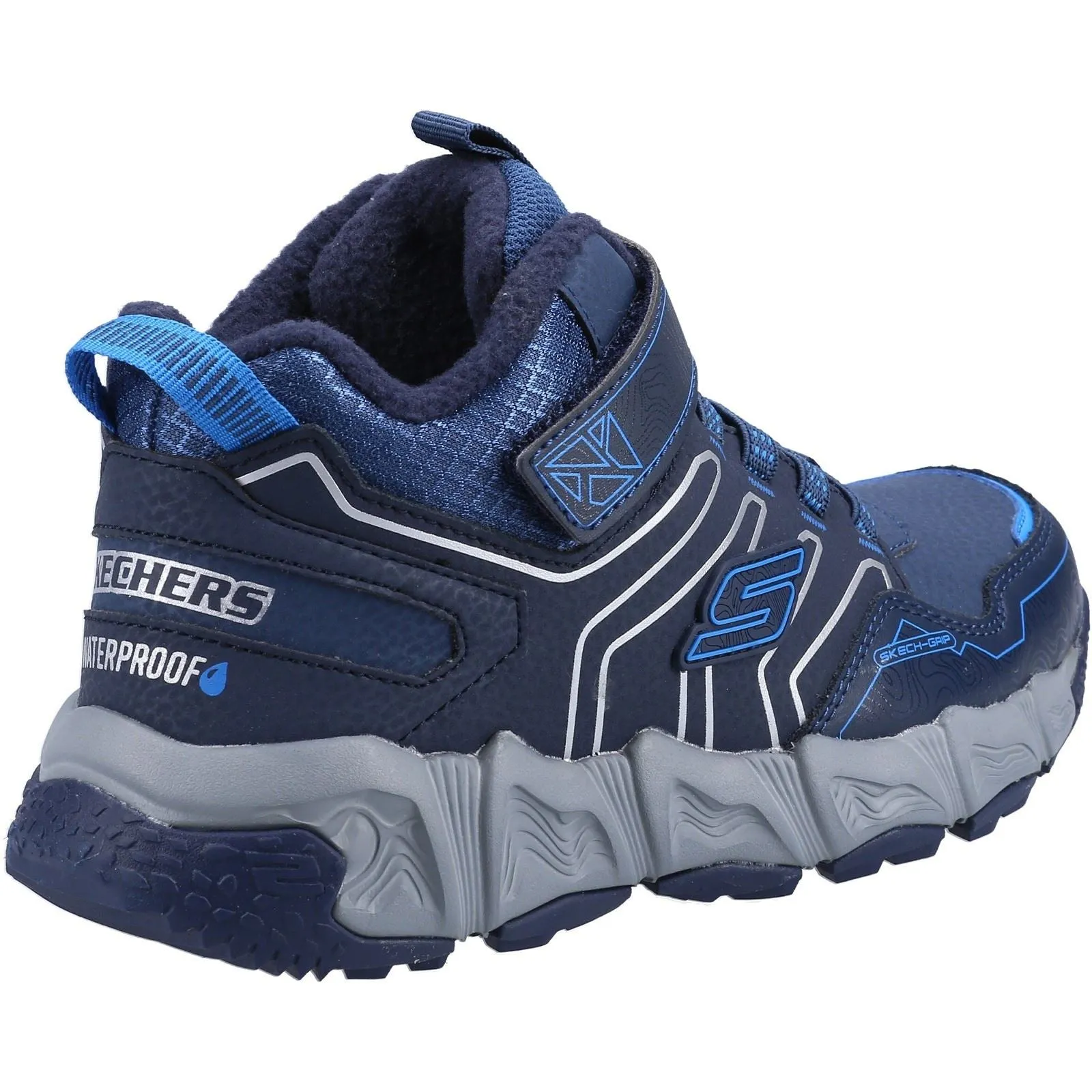 Men's Wide Fit Skechers 406422L Velocitrek Boots - Navy Blue sold by Wide Fit Shoes product image thumbnail 5