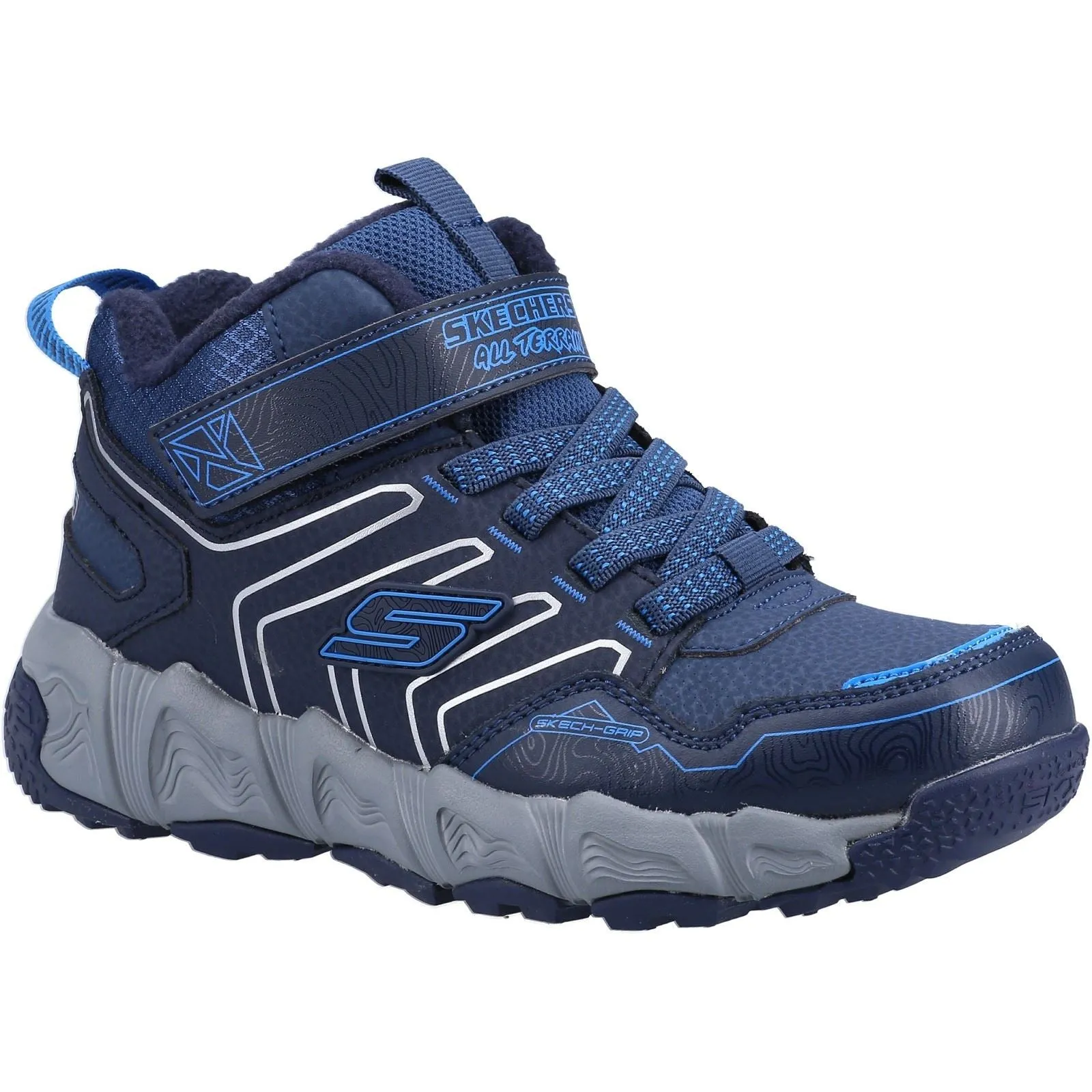 Men's Wide Fit Skechers 406422L Velocitrek Boots - Navy Blue sold by Wide Fit Shoes product image thumbnail 3