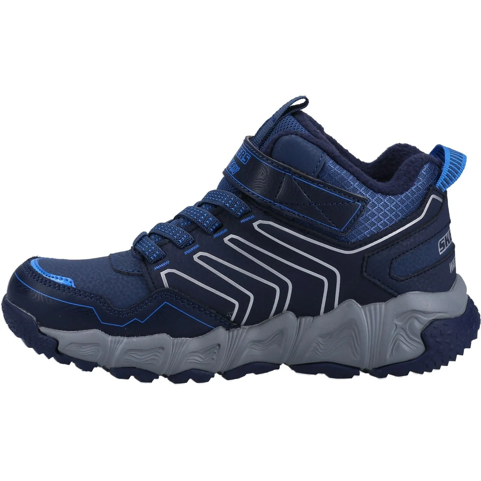 Men's Wide Fit Skechers 406422L Velocitrek Boots - Navy Blue sold by Wide Fit Shoes product image thumbnail 4