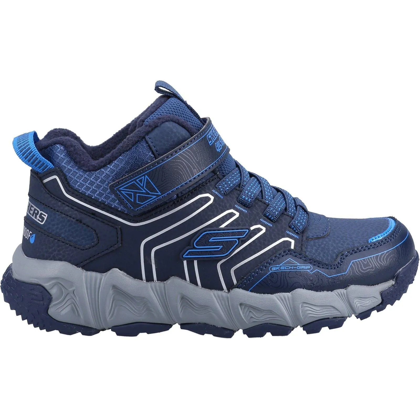 Men's Wide Fit Skechers 406422L Velocitrek Boots - Navy Blue sold by Wide Fit Shoes product image thumbnail 2