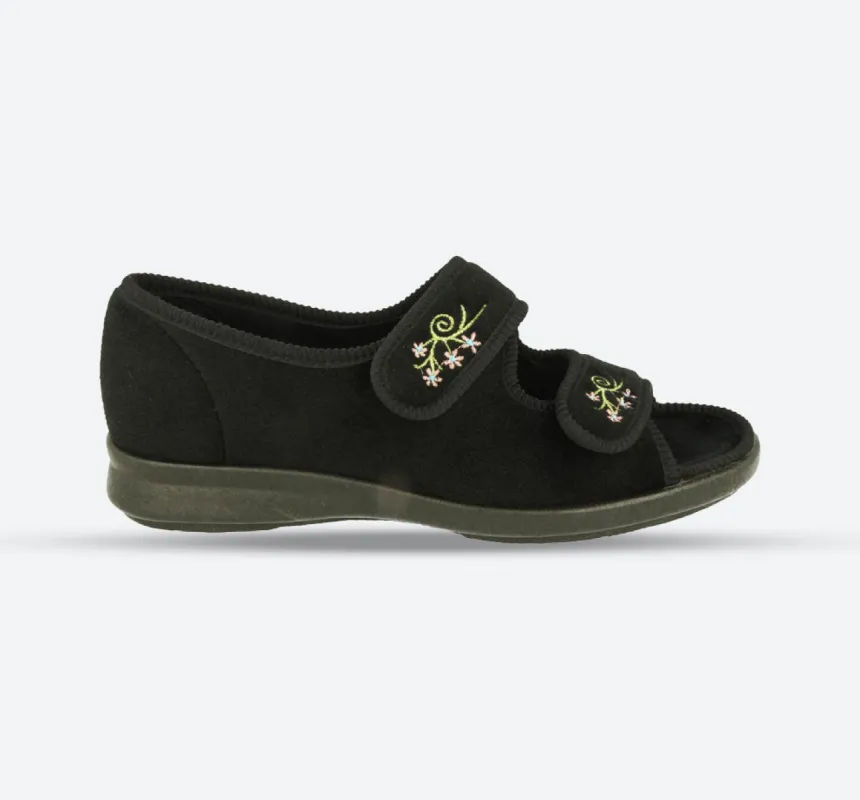 Womens Wide Fit DB Ace 2 Slippers sold by Wide Fit Shoes