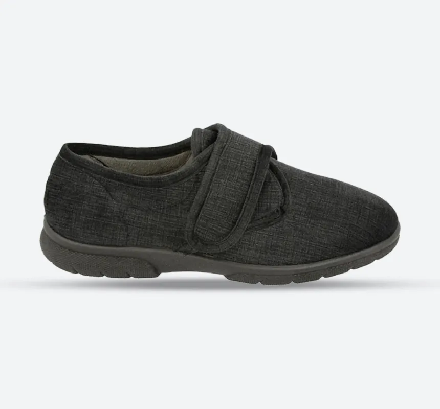 Mens Extra Wide Fit DB Hallam Slippers sold by Wide Fit Shoes