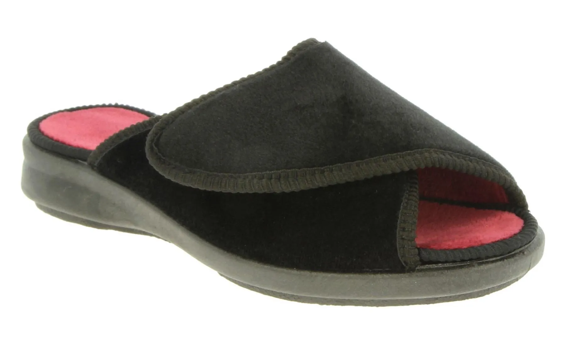 Womens Wide Fit DB Redstart Mule Slippers sold by Wide Fit Shoes product image thumbnail 3