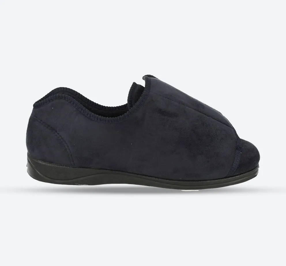 Mens Wide Fit Padders Peter Slippers - Ultra Wide sold by Wide Fit Shoes
