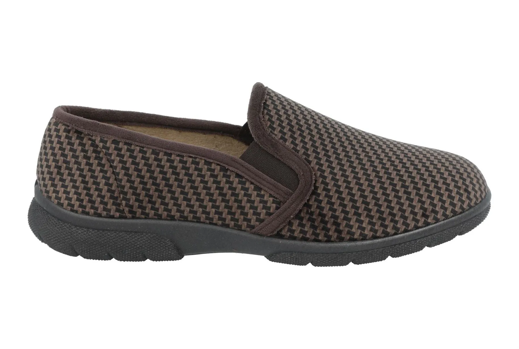 Men's Wide Fit DB Glen Slippers sold by Wide Fit Shoes product image thumbnail 5