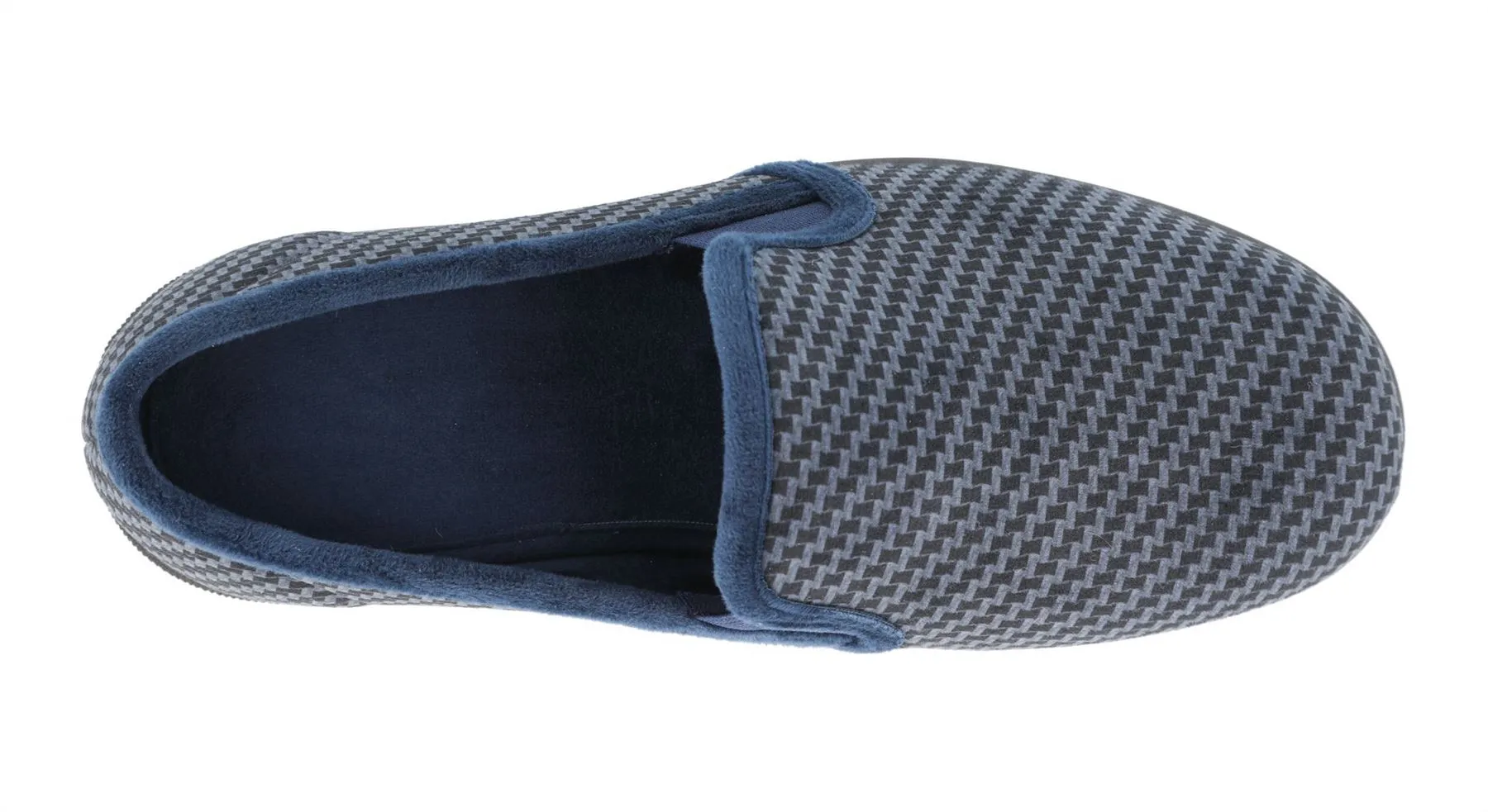 Men's Wide Fit DB Glen Slippers sold by Wide Fit Shoes product image thumbnail 4