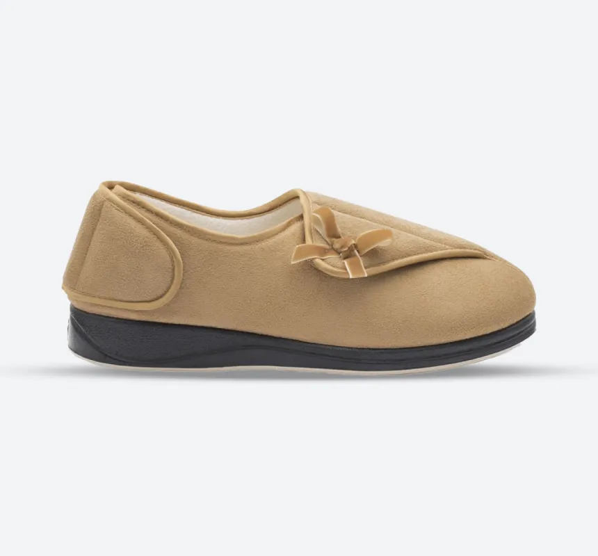 Womens Wide Fit Padders Penny Slippers sold by Wide Fit Shoes