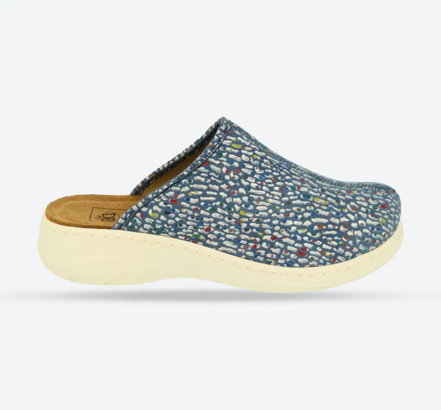 Womens Wide Fit DB Saffron Mules sold by Wide Fit Shoes