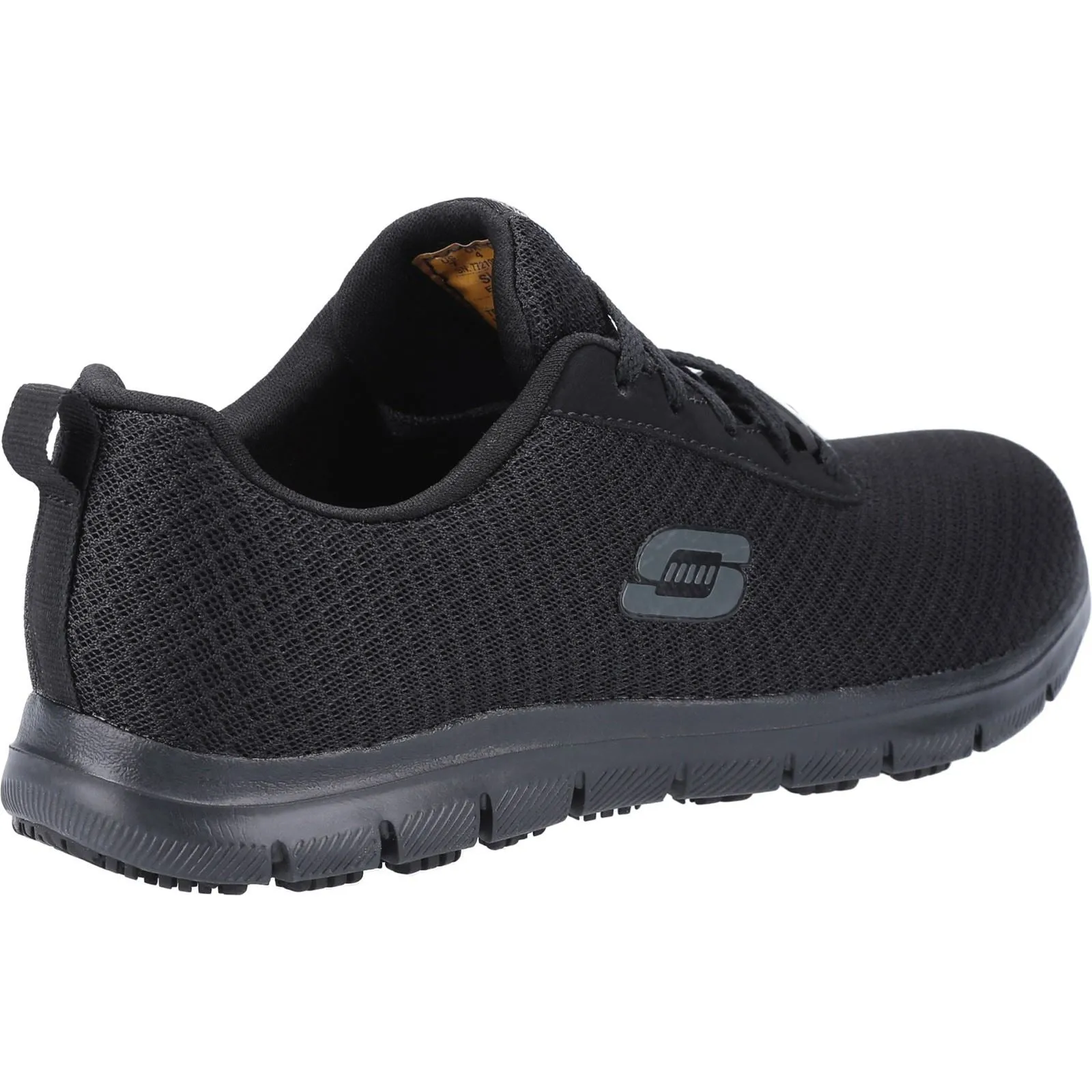 Women's Wide Fit Skechers 77210EC Genter Bronaugh SR Occupational Trainers sold by Wide Fit Shoes product image thumbnail 4