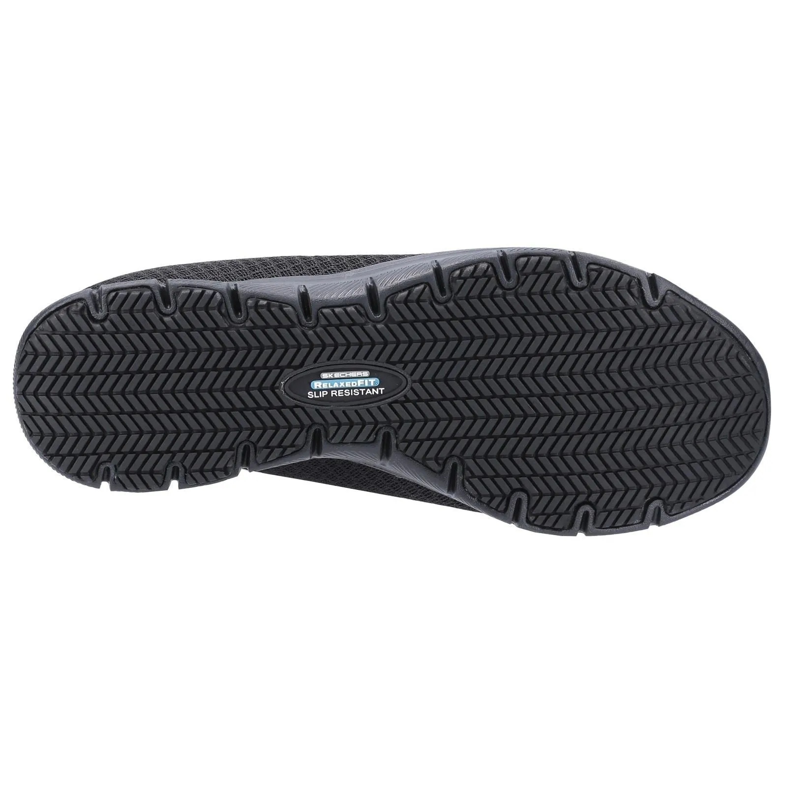 Women's Wide Fit Skechers 77210EC Genter Bronaugh SR Occupational Trainers sold by Wide Fit Shoes product image thumbnail 5