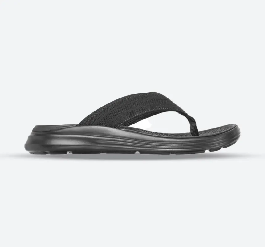 Men's Wide Fit Skechers 204383 Relaxed Fit Sargo Point Vista Flip Flops sold by Wide Fit Shoes