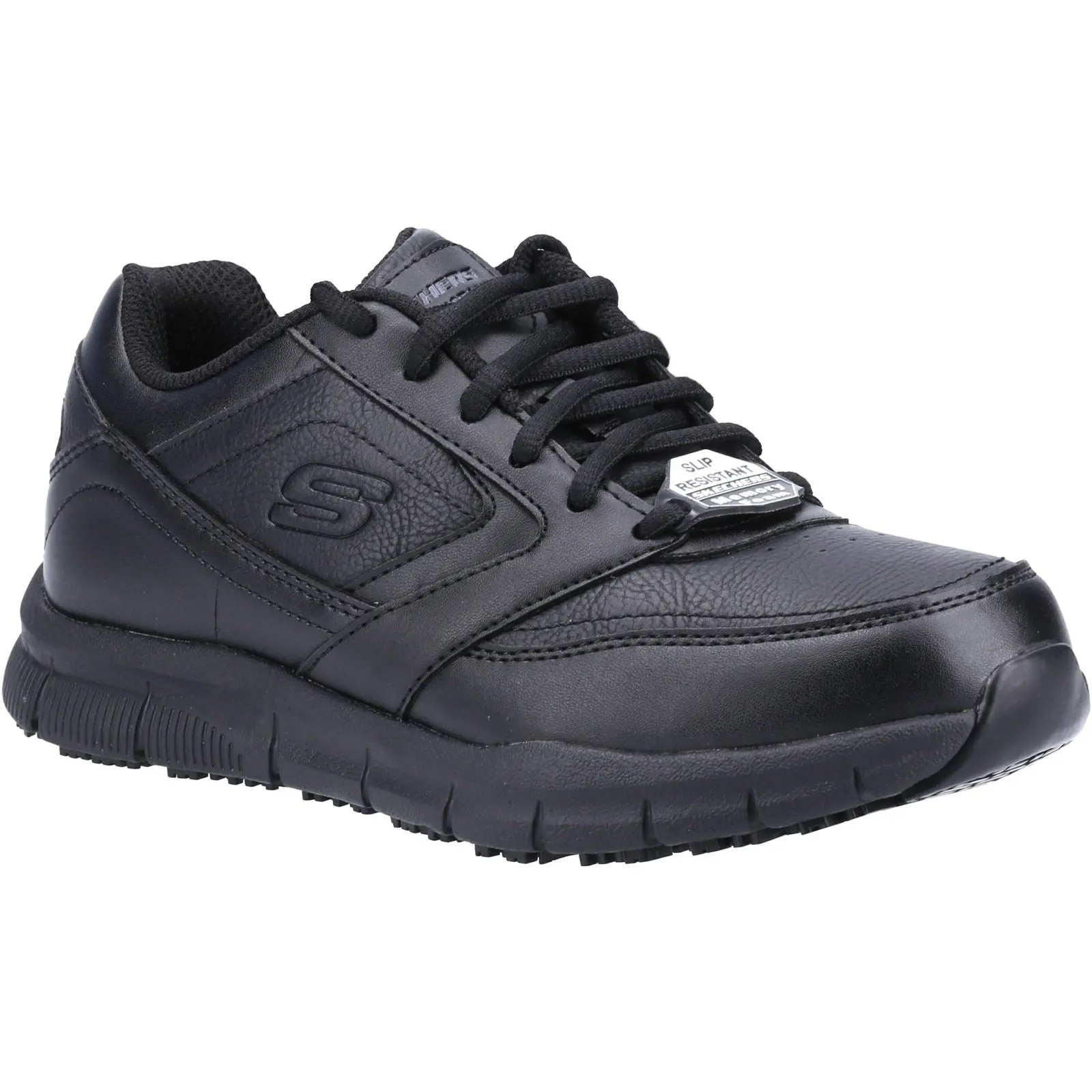 Women's Wide Fit Skechers 77235EC Nampa Wyola Occupational Trainers sold by Wide Fit Shoes product image thumbnail 3