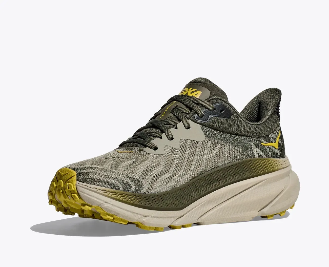Men's Wide Fit Hoka Challenger 7 Trail Running Trainers sold by Wide Fit Shoes product image thumbnail 4