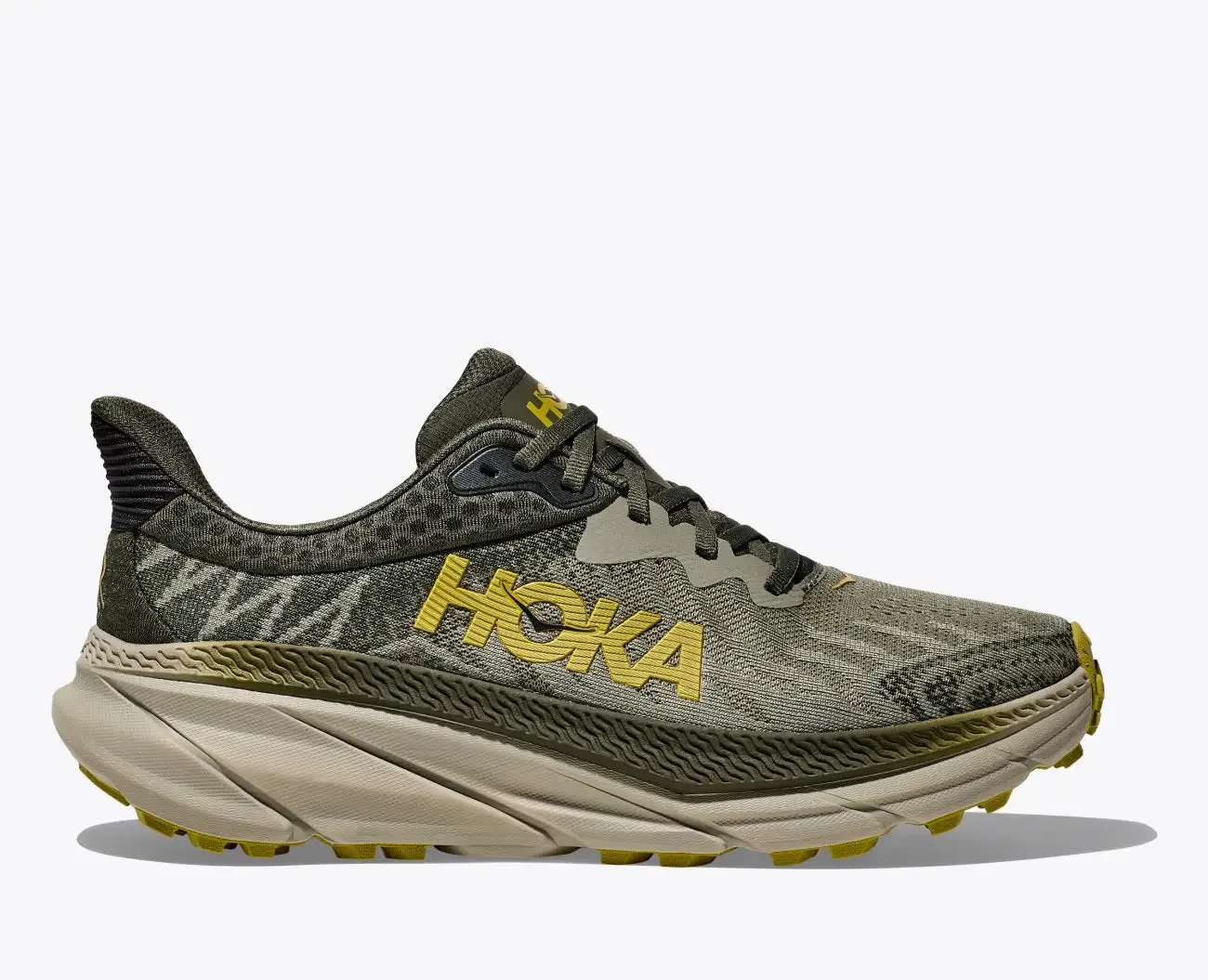 Men's Wide Fit Hoka Challenger 7 Trail Running Trainers sold by Wide Fit Shoes product image thumbnail 2