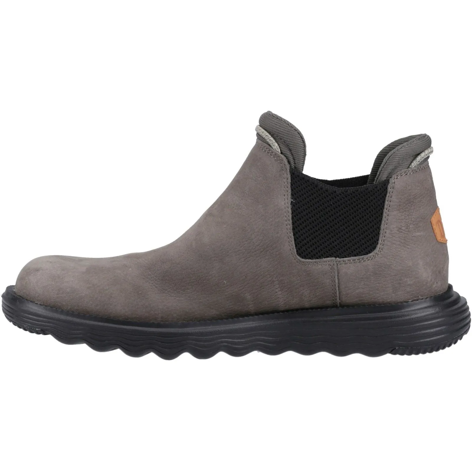 Men's Wide Fit Heydude 40187 Branson Classic Slip On Boots - Grey sold by Wide Fit Shoes product image thumbnail 5