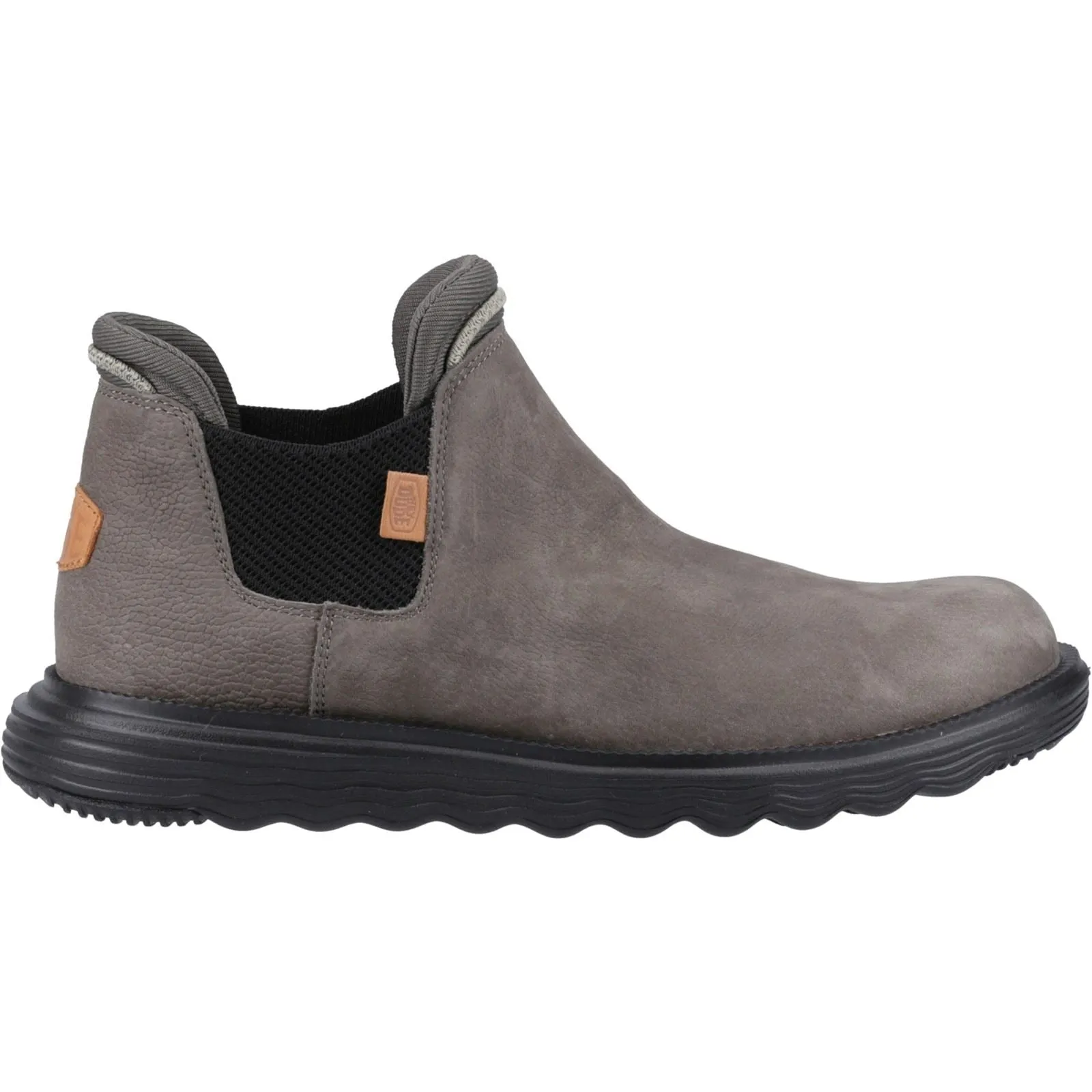 Men's Wide Fit Heydude 40187 Branson Classic Slip On Boots - Grey sold by Wide Fit Shoes product image thumbnail 2
