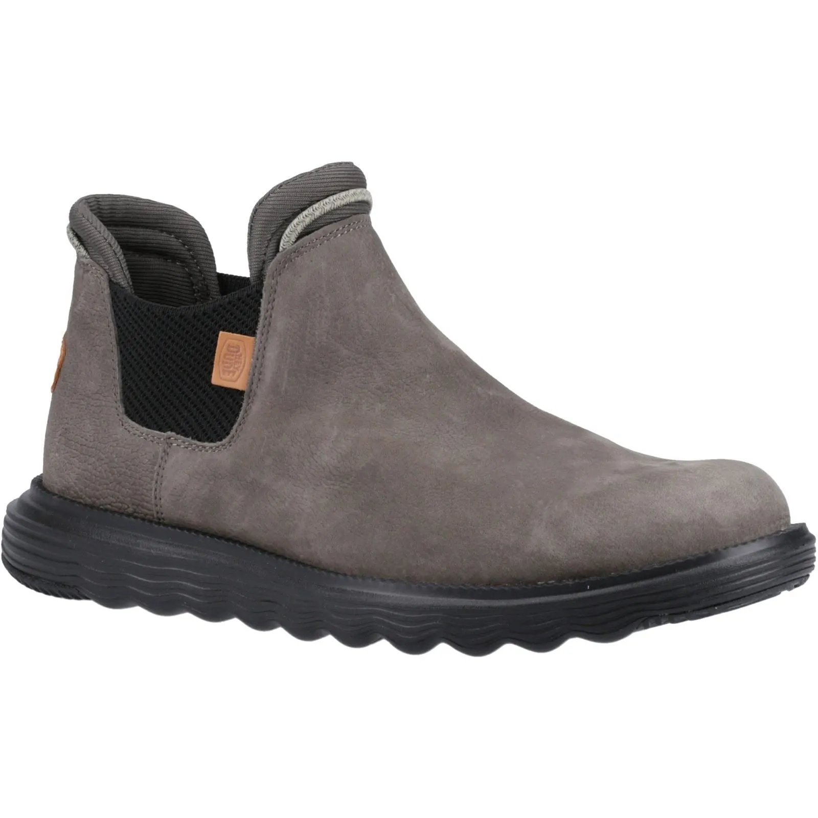 Men's Wide Fit Heydude 40187 Branson Classic Slip On Boots - Grey sold by Wide Fit Shoes product image thumbnail 3