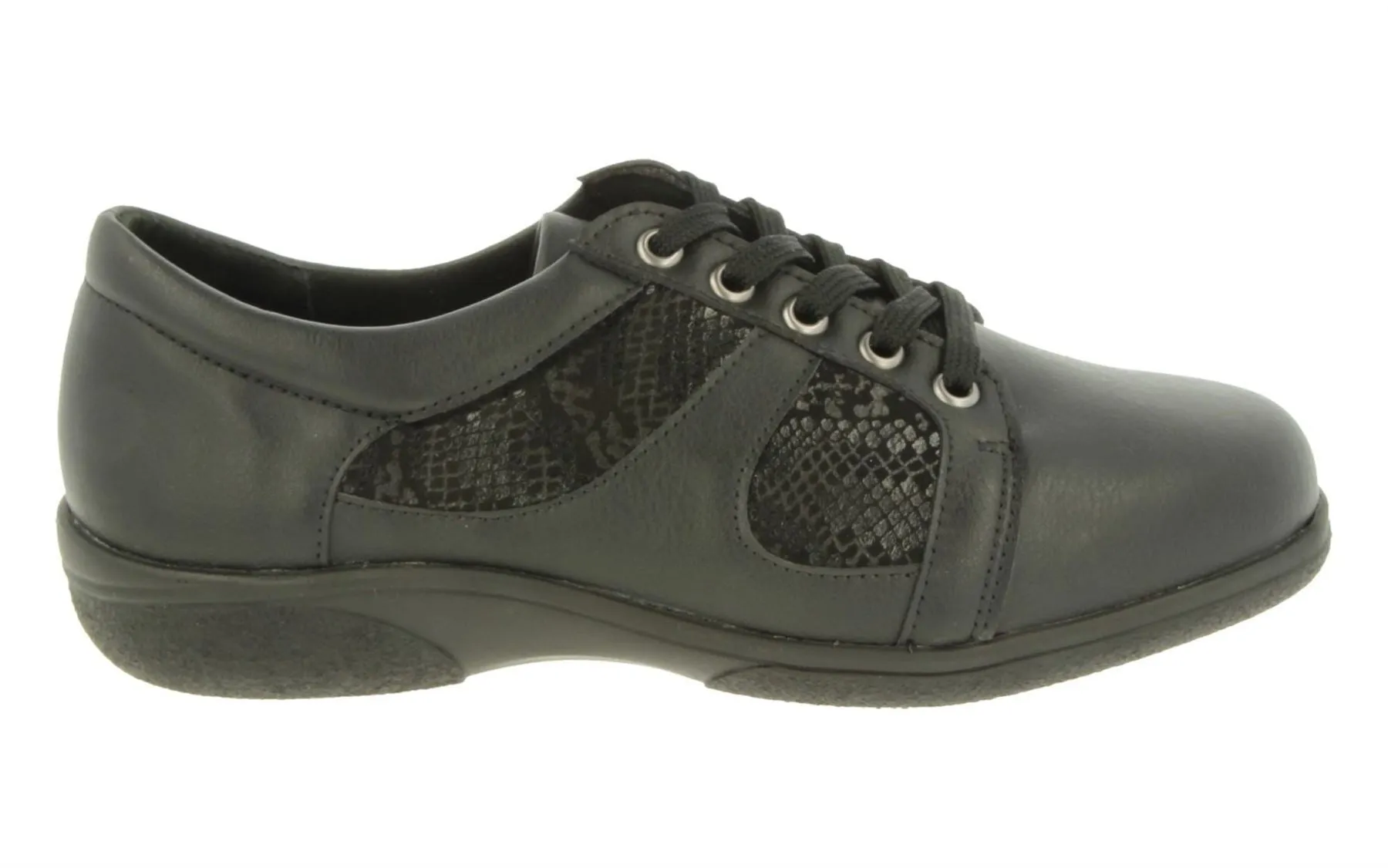 Womens Wide Fit DB Jazz Lace Shoes sold by Wide Fit Shoes product image thumbnail 2