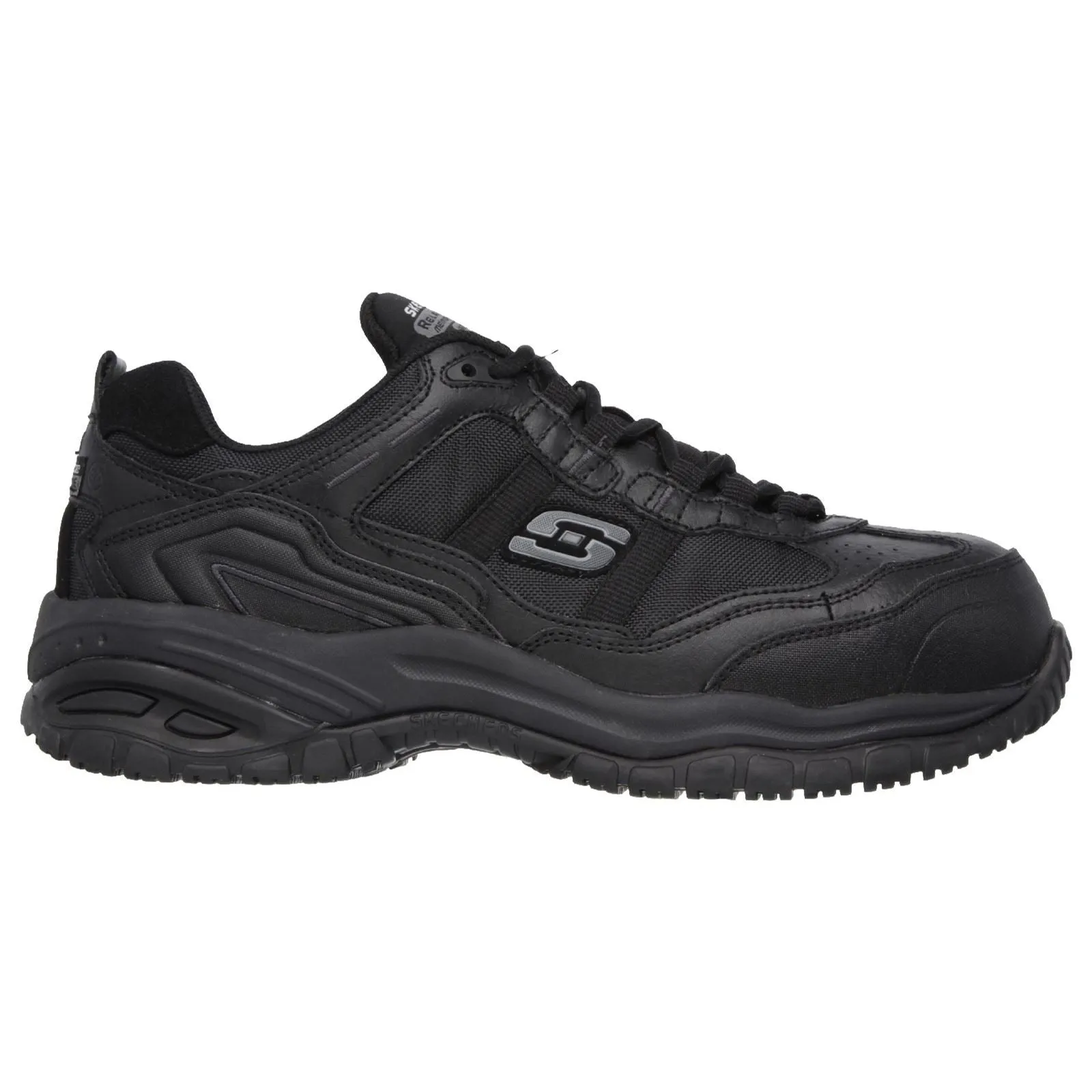 Men's Wide Fit Skechers 77013EC Soft Stride Grinnell Safety Trainers sold by Wide Fit Shoes product image thumbnail 2