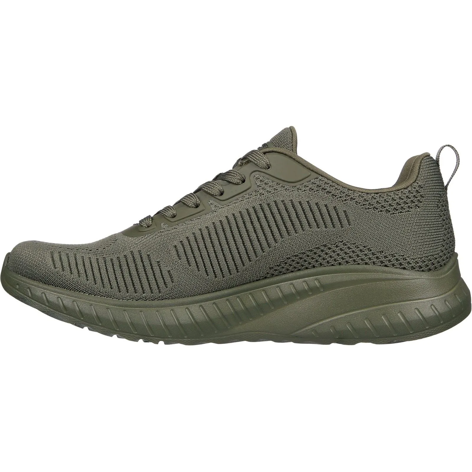 Women's Wide Fit Skechers 117209 Bob Squad Chaos Face Off Trainers - Olive sold by Wide Fit Shoes product image thumbnail 5