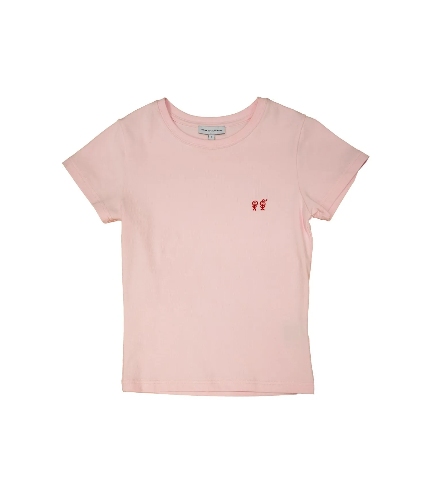 TEE IN BOW PINK sold by Urban Sophistication