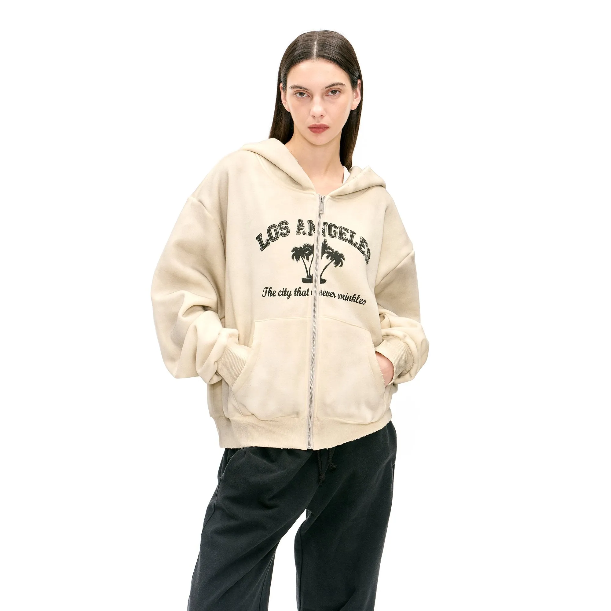 Kris Zip Hoodie sold by Urban Sophistication product image thumbnail 2