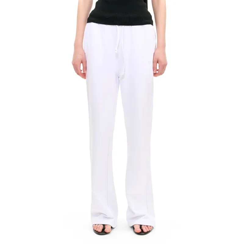 Straight Sweatpant In Marshmallow sold by Urban Sophistication