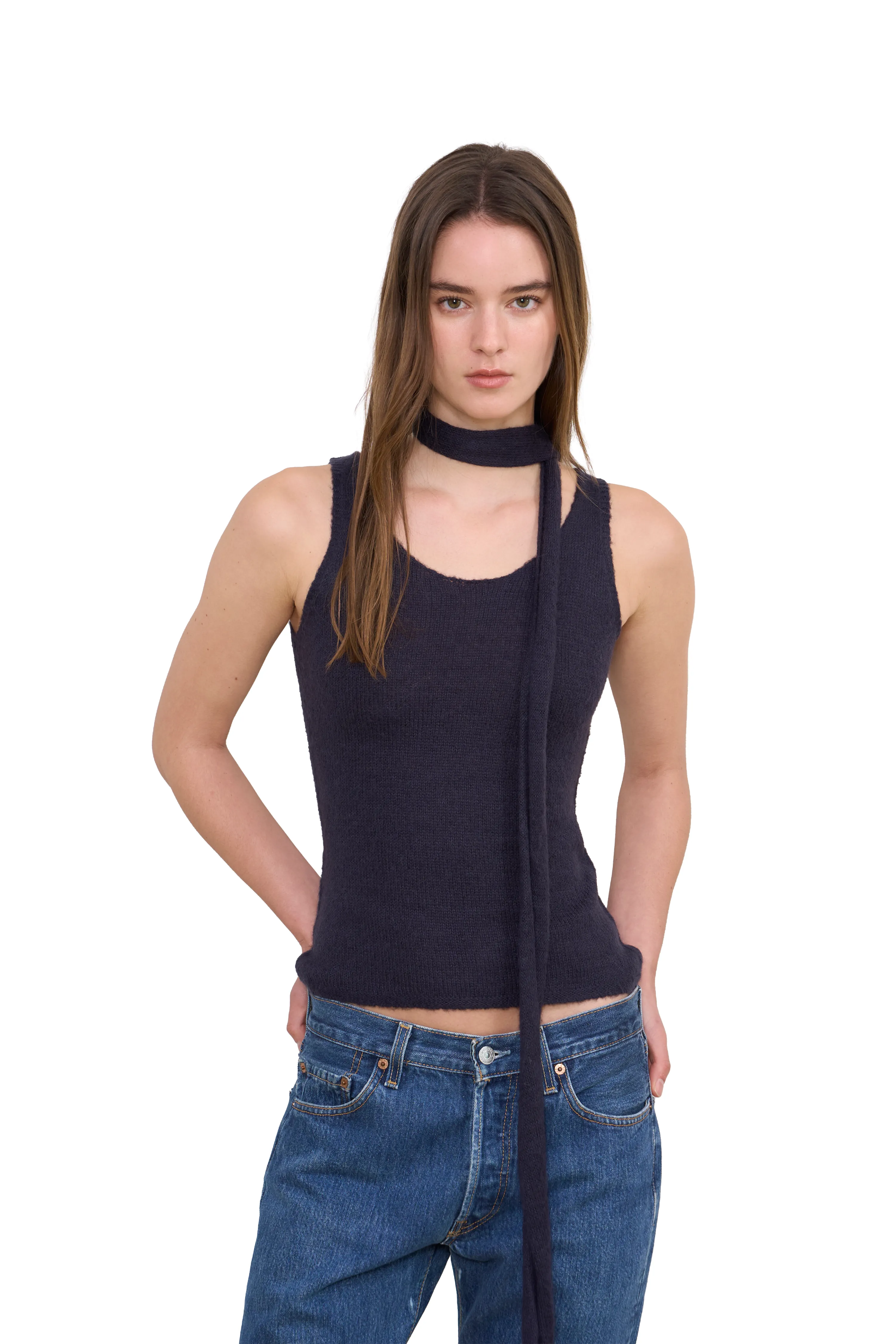 Samantha Top in Blue sold by Urban Sophistication