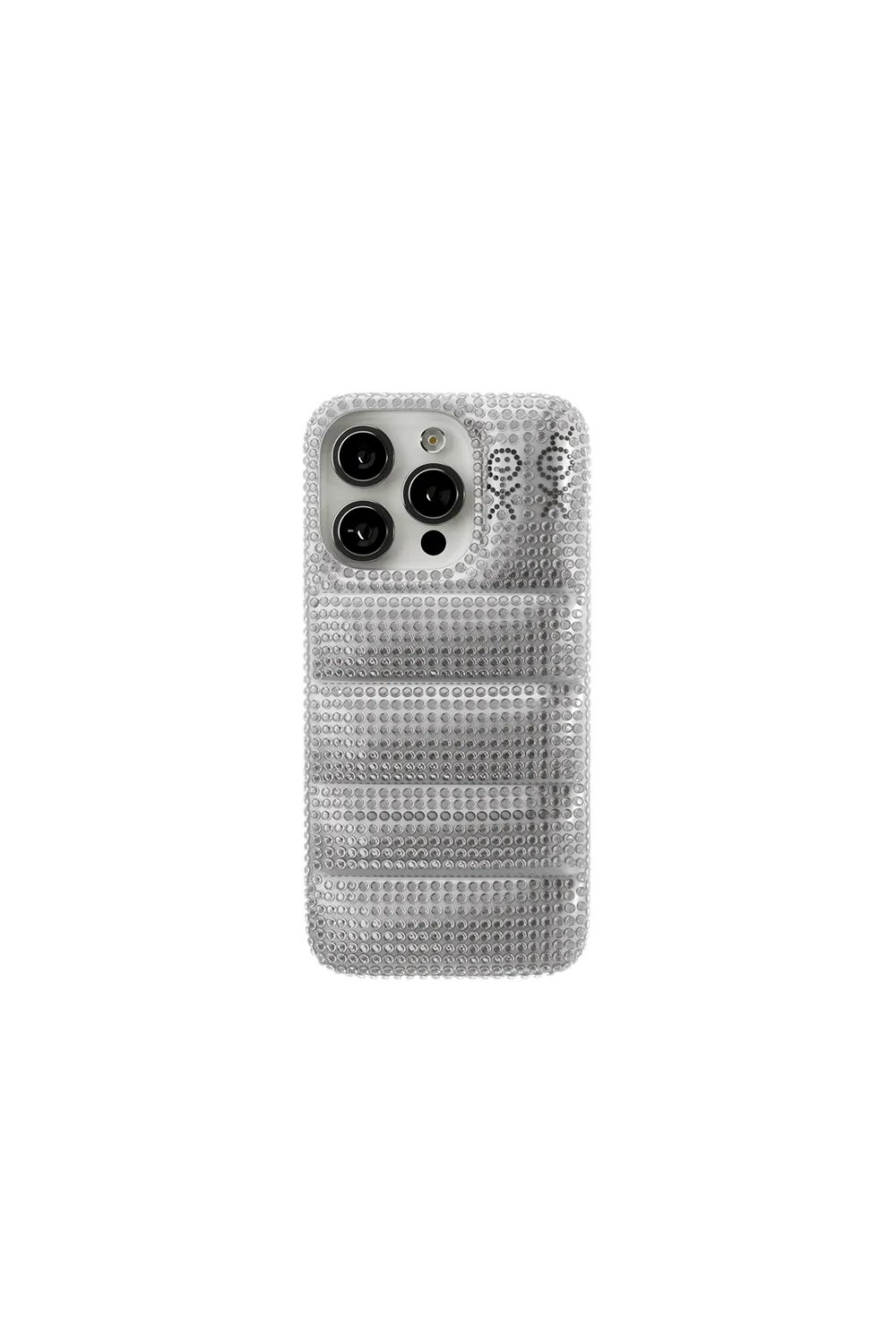 The Puffer Case® - Rhinestones in Silver sold by Urban Sophistication product image thumbnail 4