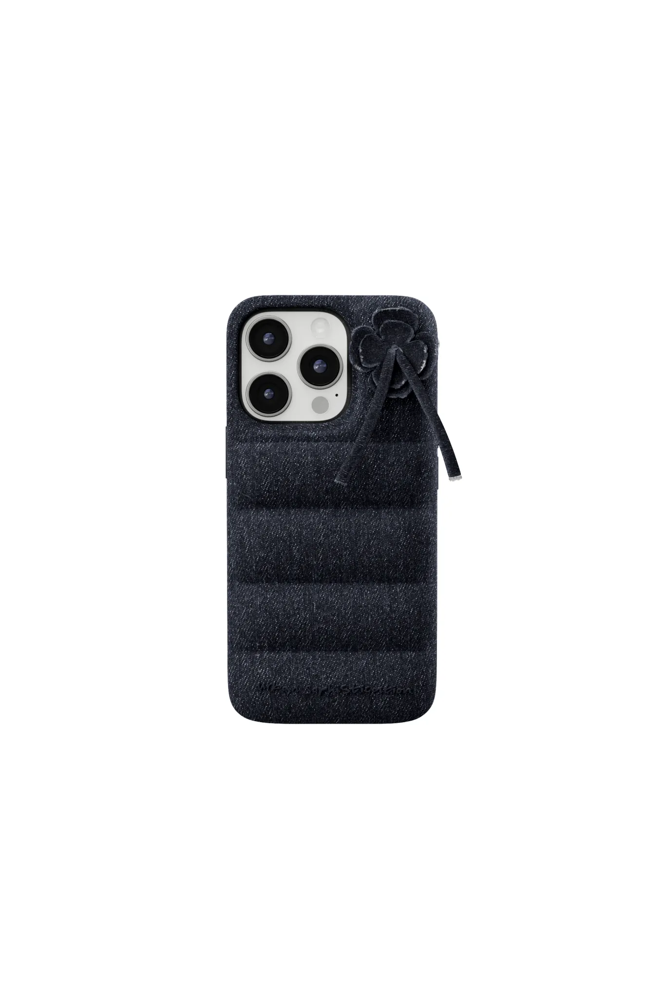 The Puffer Case® - Denim Flower sold by Urban Sophistication product image thumbnail 4