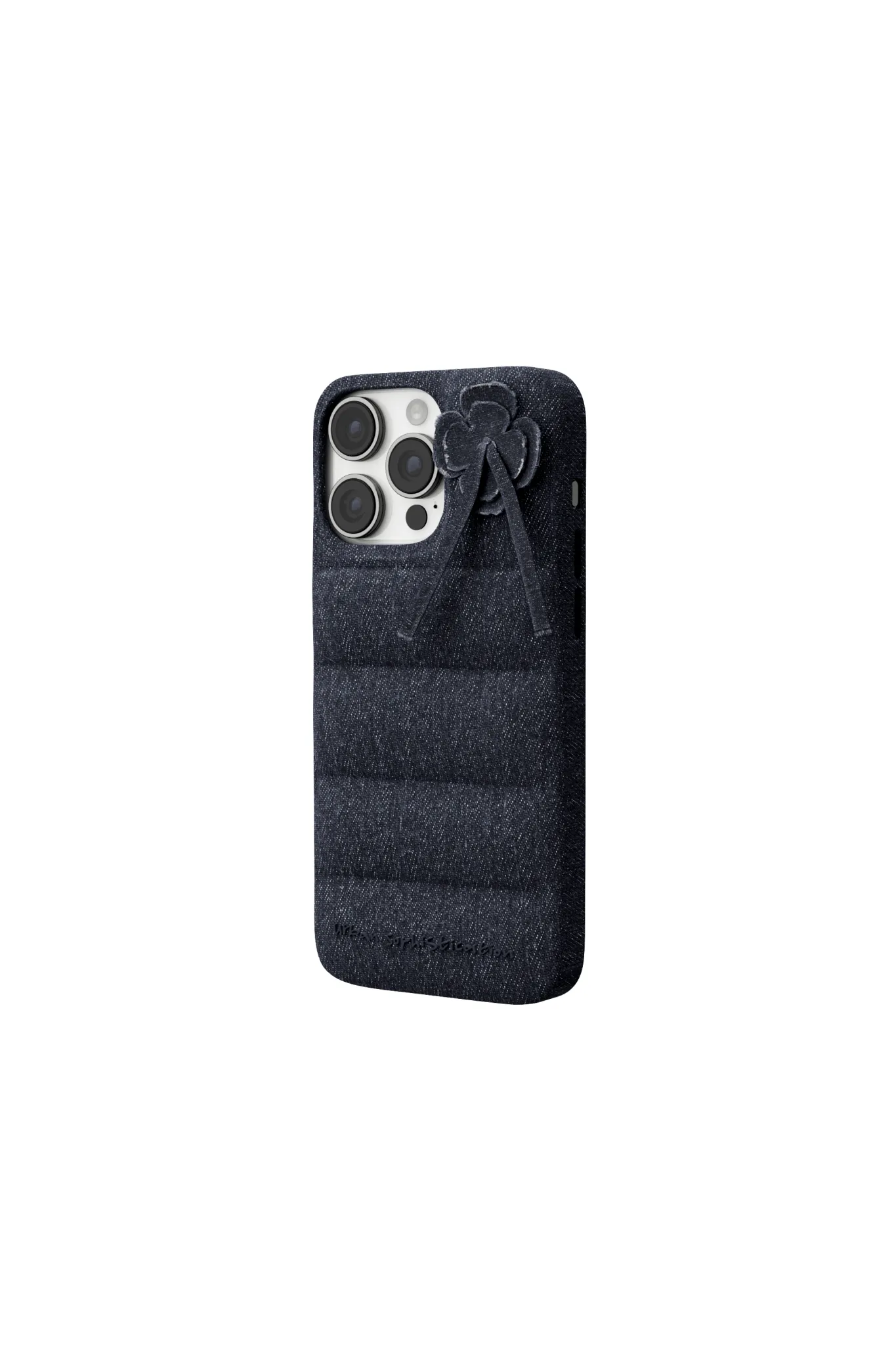 The Puffer Case® - Denim Flower sold by Urban Sophistication product image thumbnail 2