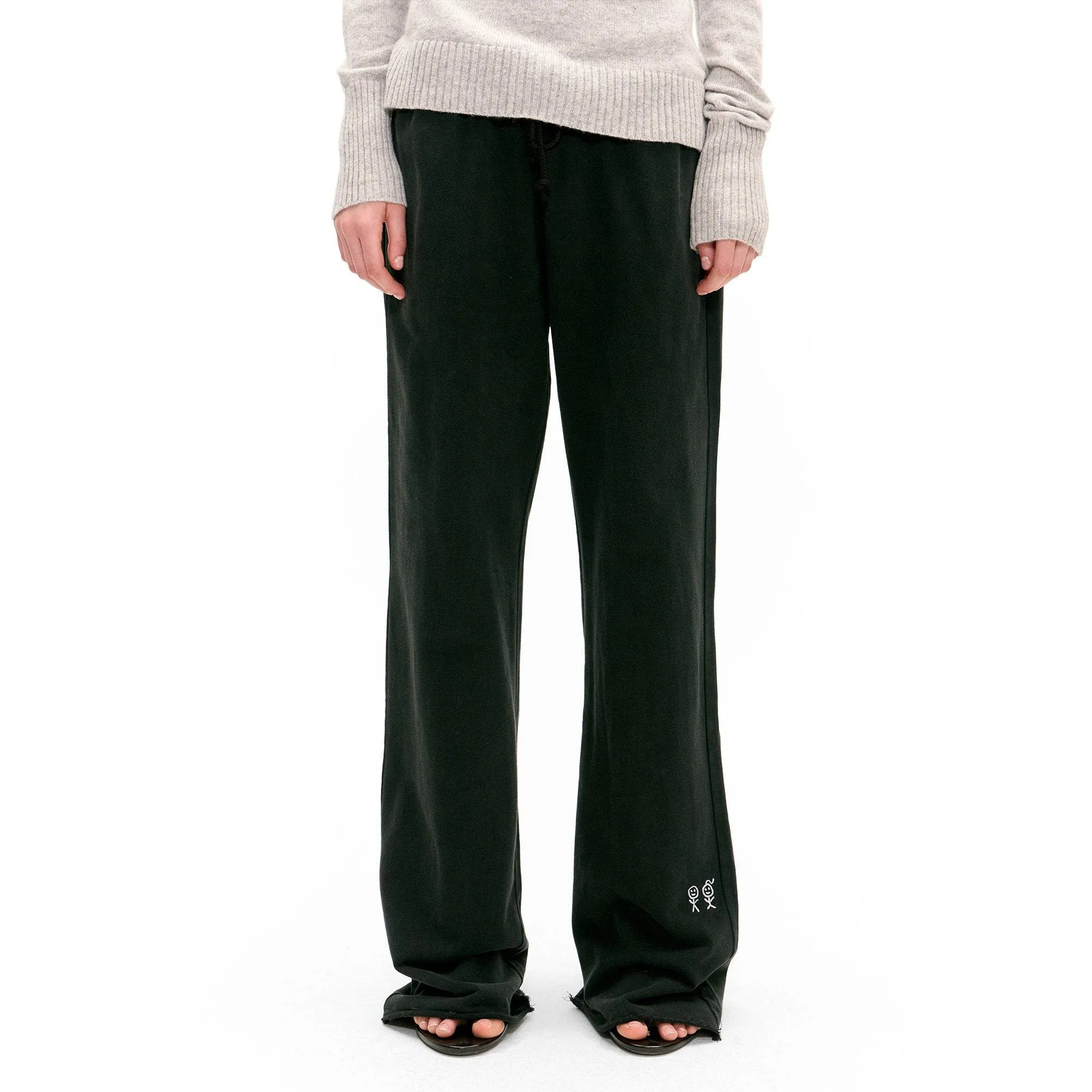 新品 Ameri LAX DRAWSTRING PANTS ブラック Men's Fluid pants in twill | Black | Diesel