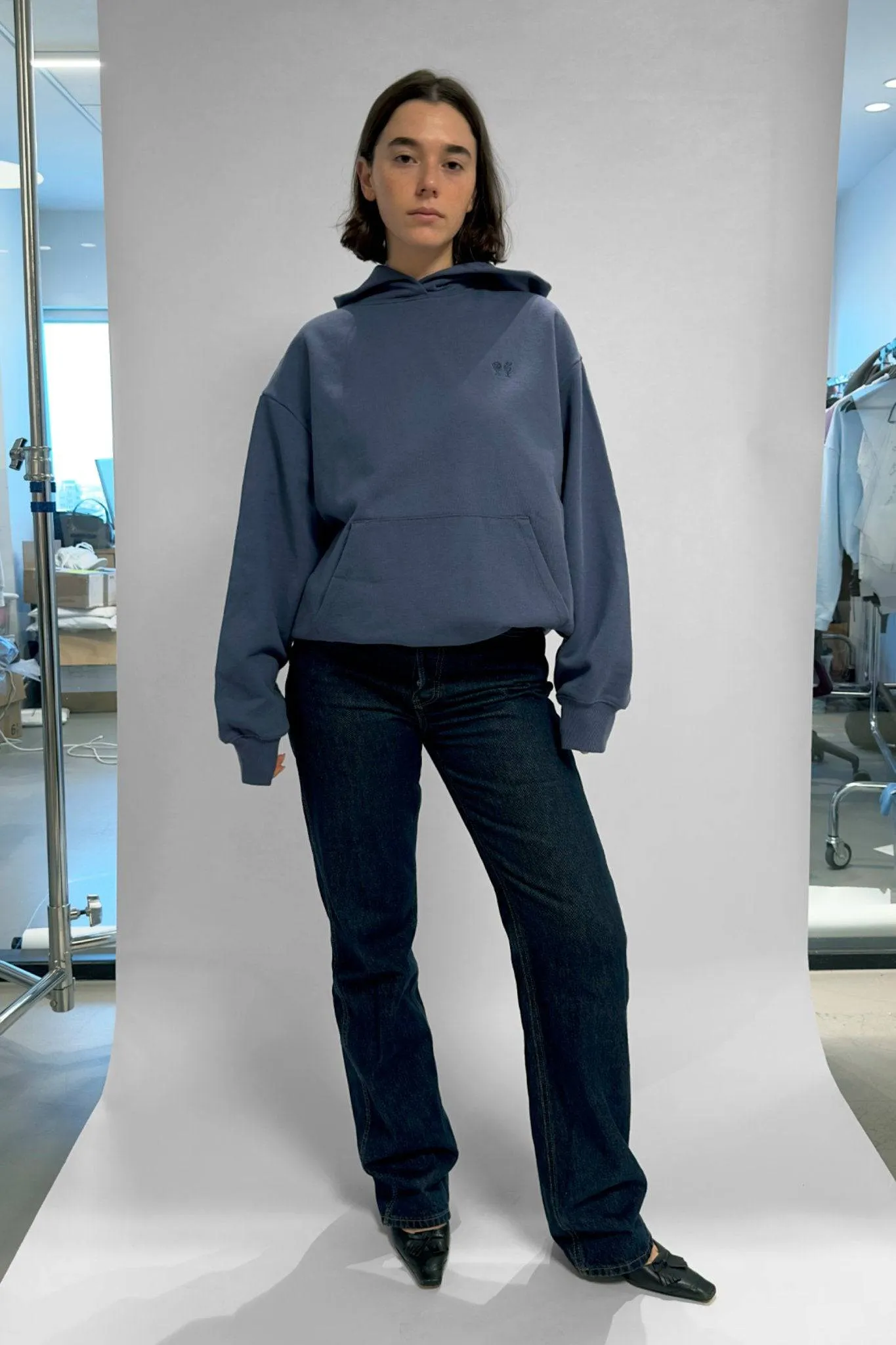 Cuddle Hoodie In Navy sold by Urban Sophistication