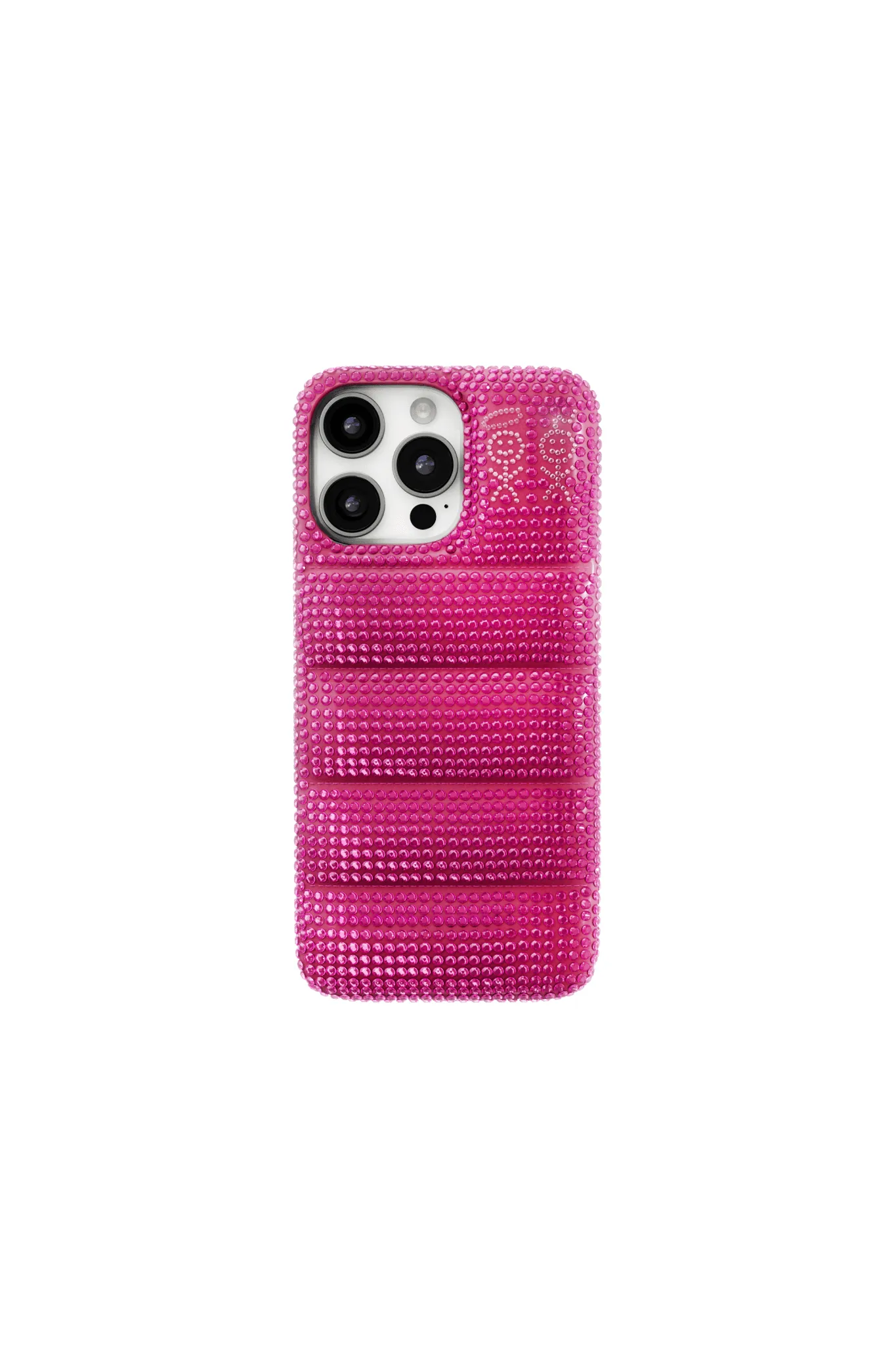 The Puffer Case® - Pink Rhinestone sold by Urban Sophistication