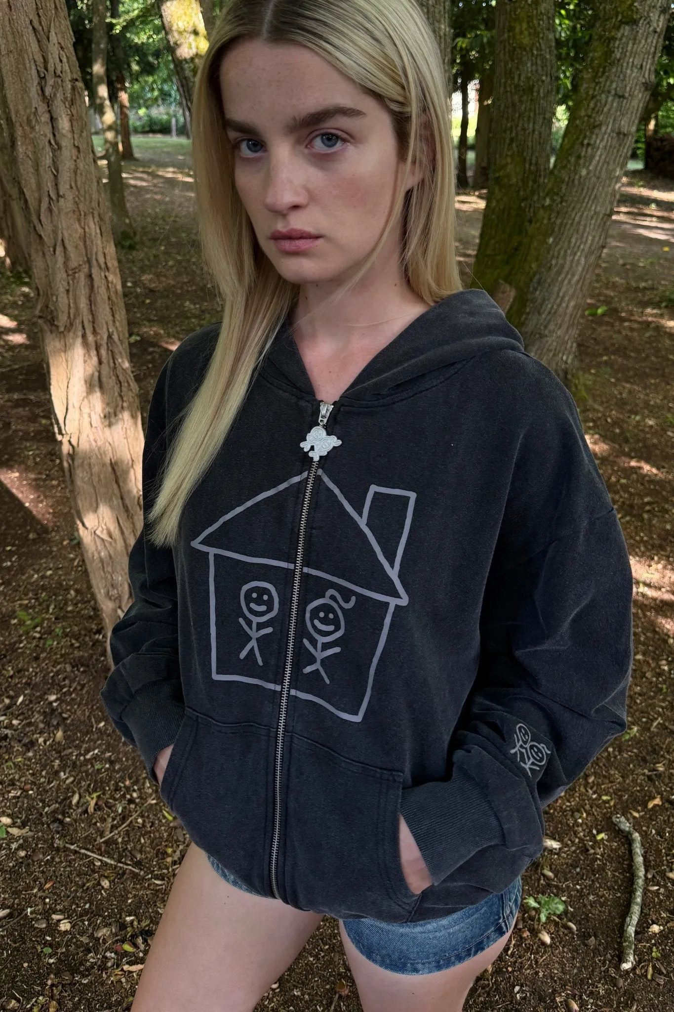 House of US Zip Hoodie sold by Urban Sophistication