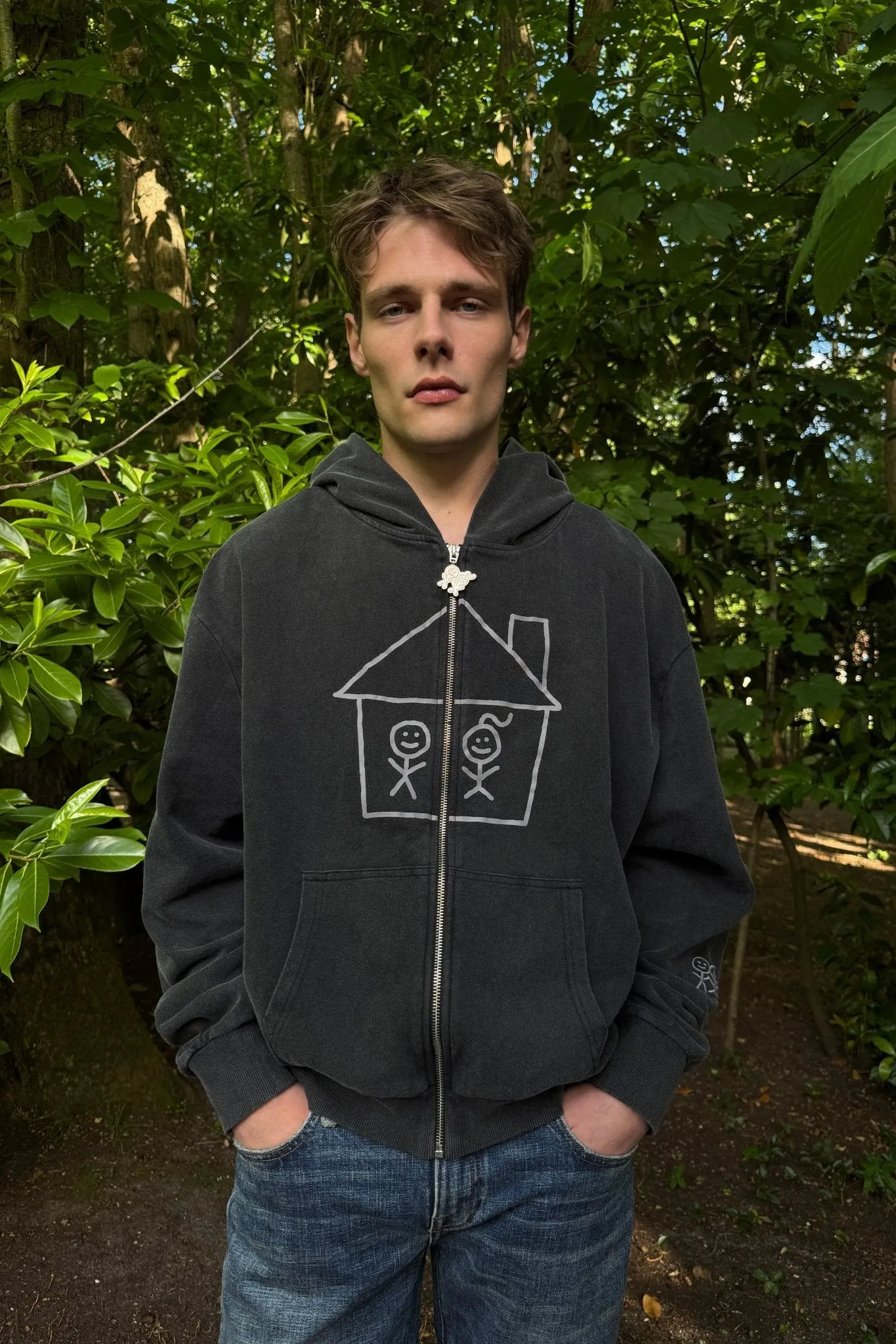 House of US Zip Hoodie sold by Urban Sophistication product image thumbnail 2