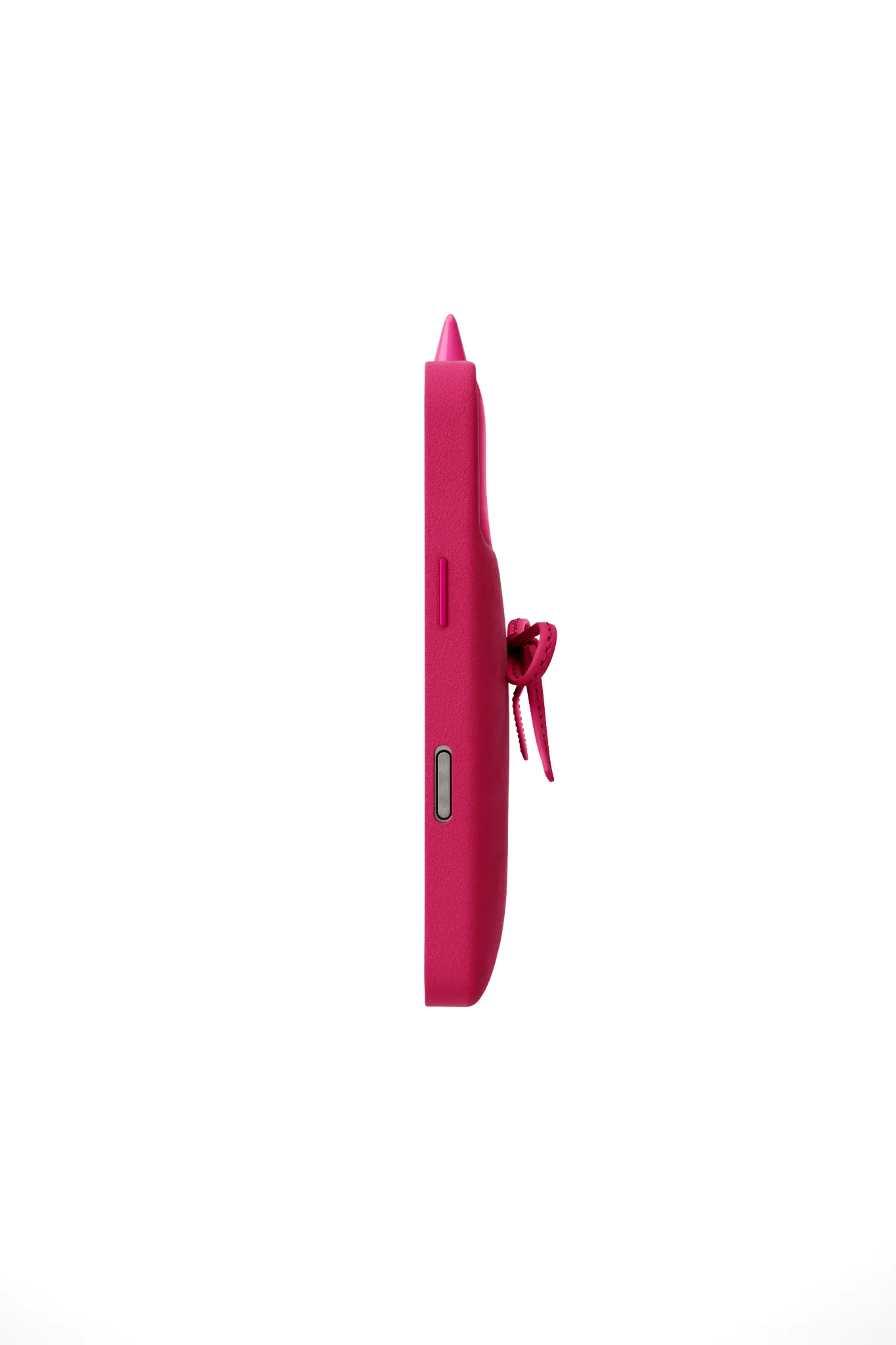 The Soap Case® - Delicate Bow in Neon Pink Suede sold by Urban Sophistication product image thumbnail 3