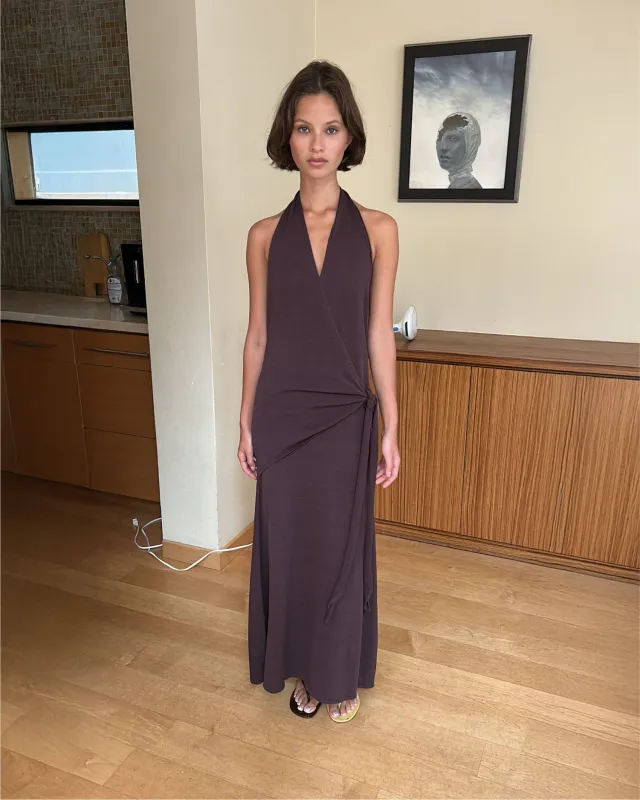 Last Night’s Dress in Chocolate sold by Urban Sophistication