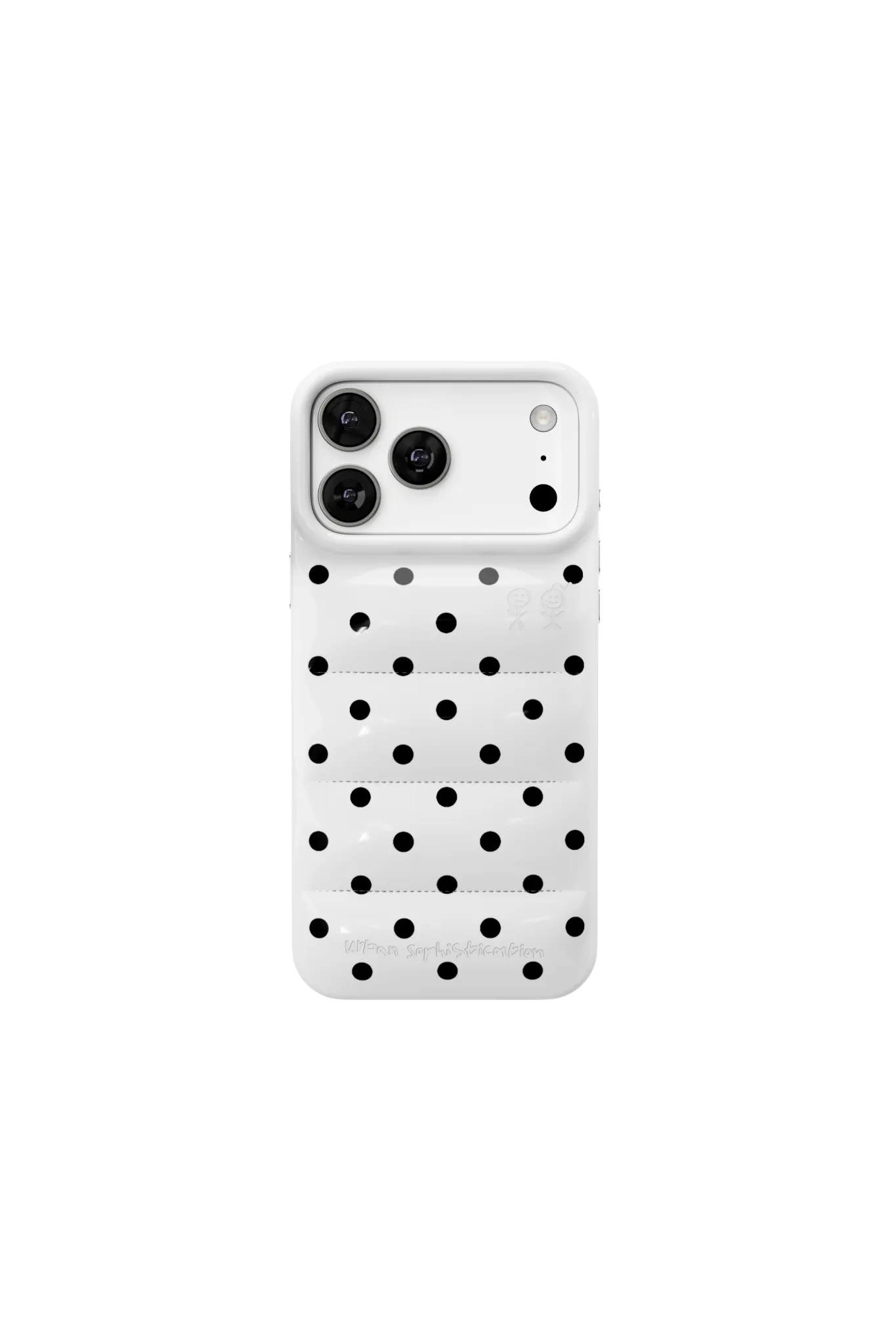 The Puffer Case® - Inverse Polka Dots sold by Urban Sophistication product image thumbnail 2
