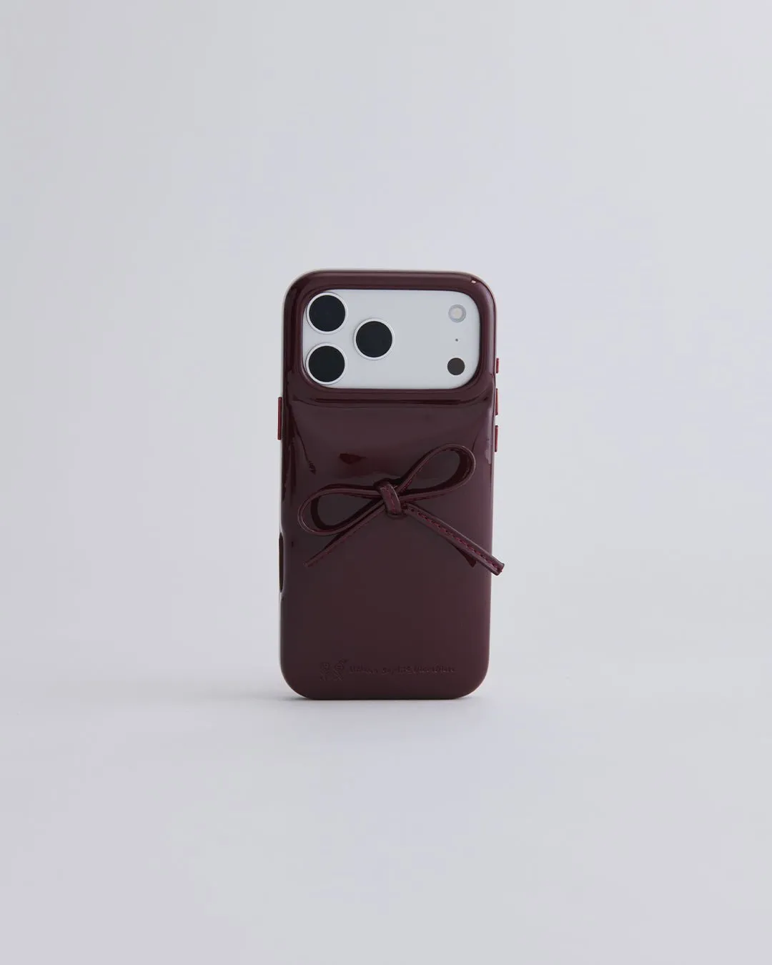 The Soap Case® - Delicate Bow in Dark Cherry sold by Urban Sophistication